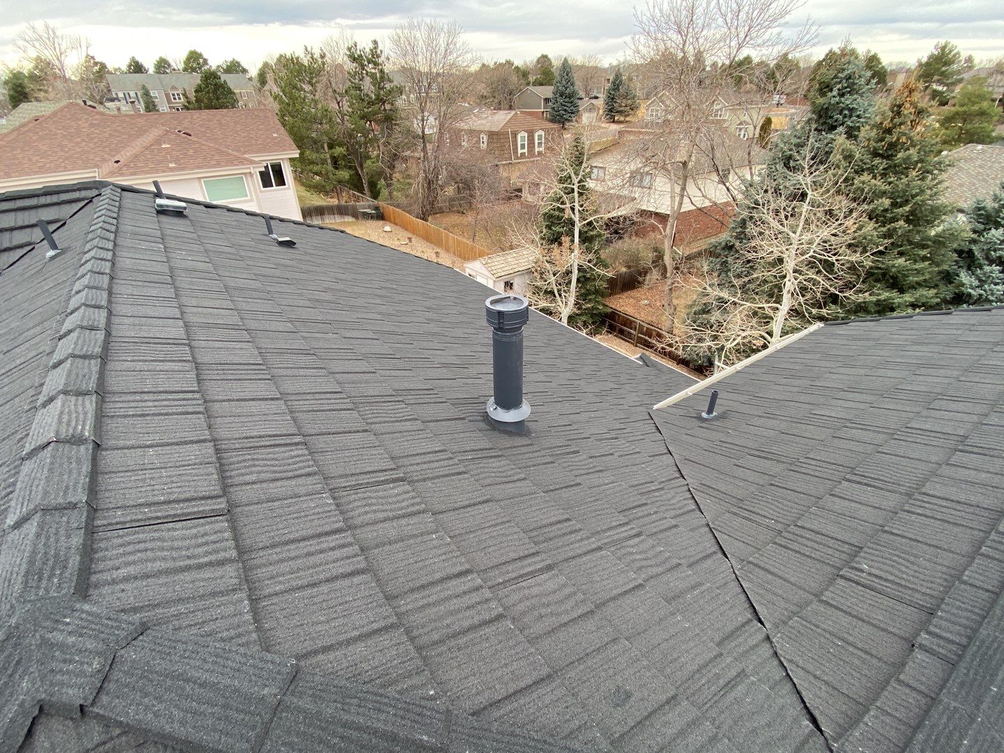 Residential Roofing Installation using Decra Shake - Charcoal by A to Z Roofing