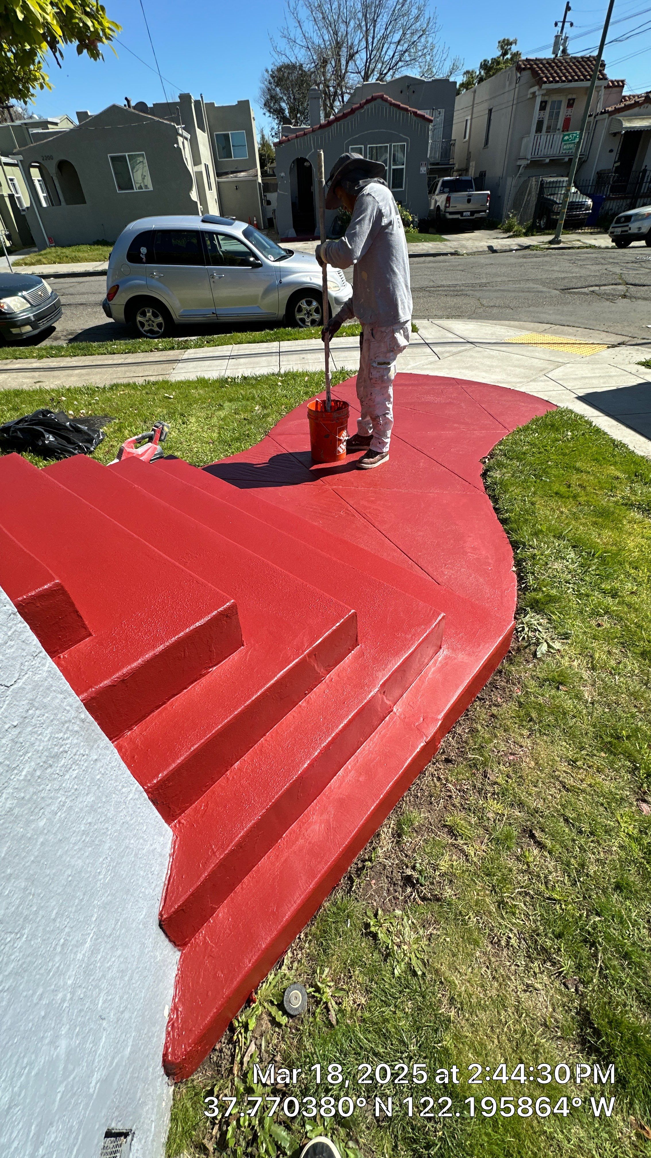 Project in Oakland by Herrera’s Bay Area Painting inc.
