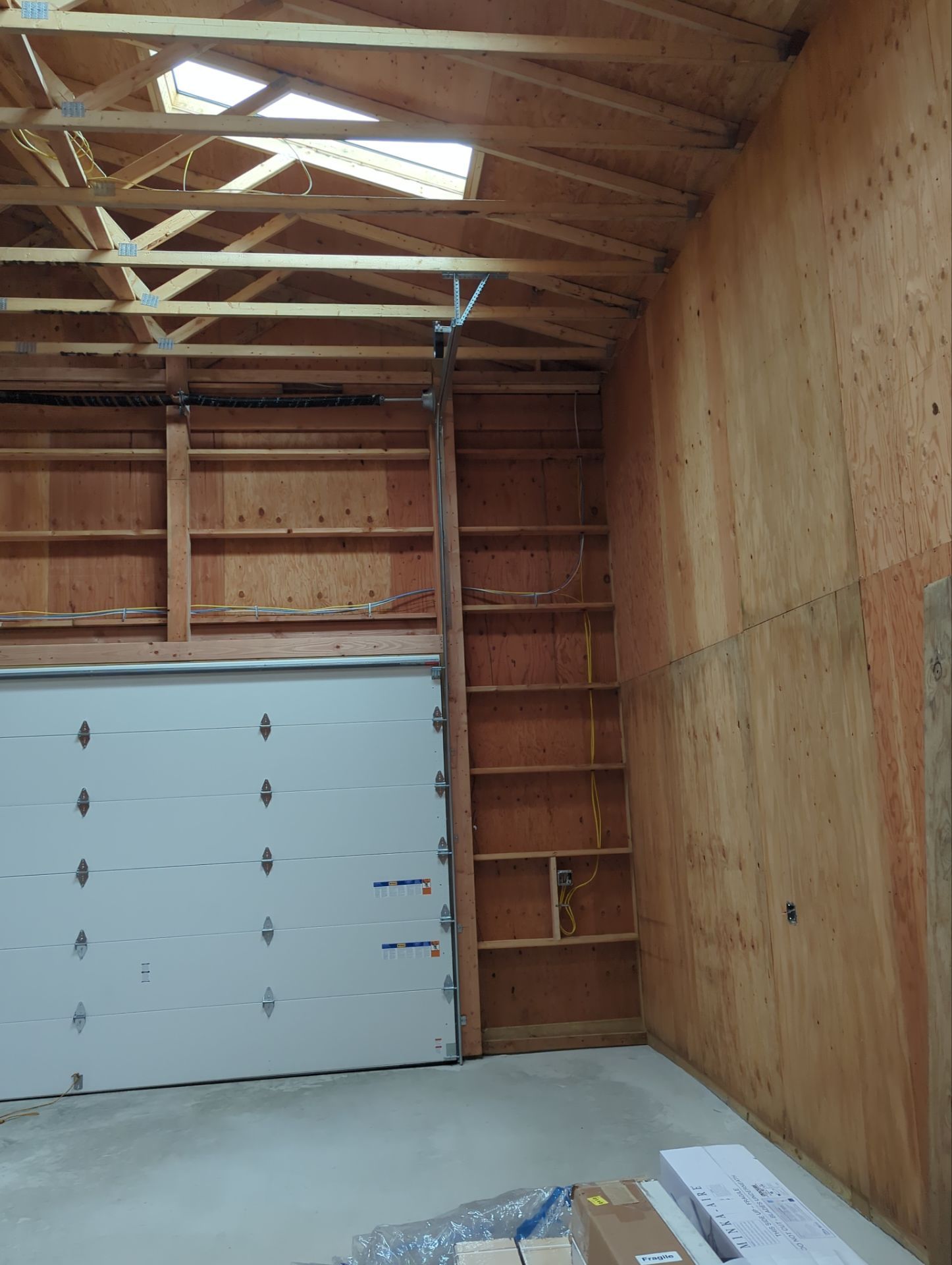 Open Cell Spray Foam to a Pole Barn by NYS Foam & Energy