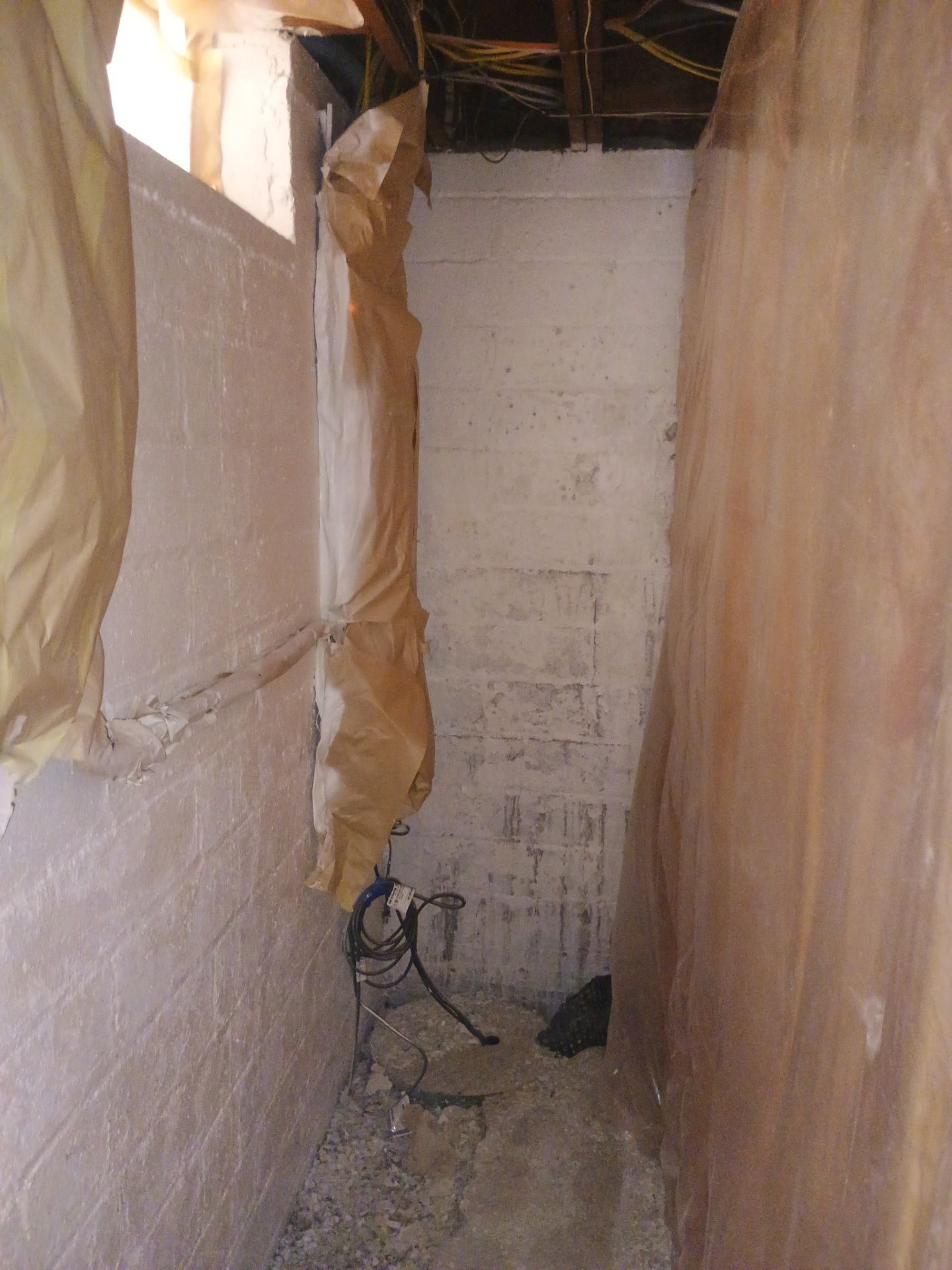 Investigating Groundwater Issues for RJ & Sally by Waterproofing Northeast