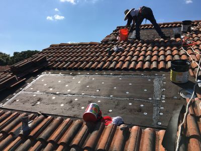 Concrete Tile Roof Repair using Concrete Roof Tile