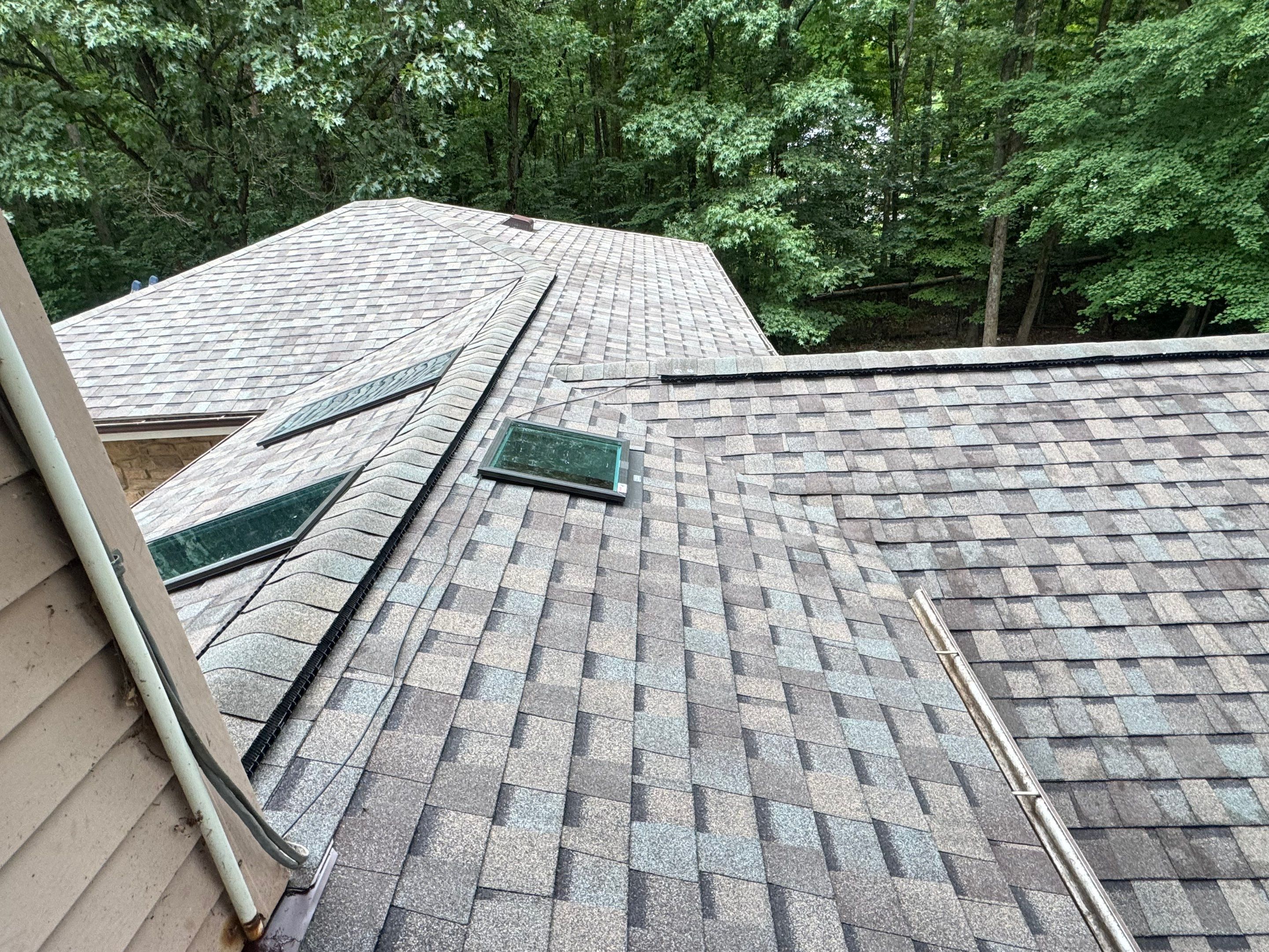 Comprehensive Architectural Shingle Roof Replacement and Skylight Installation in Laurel by First Chesapeake Roofing