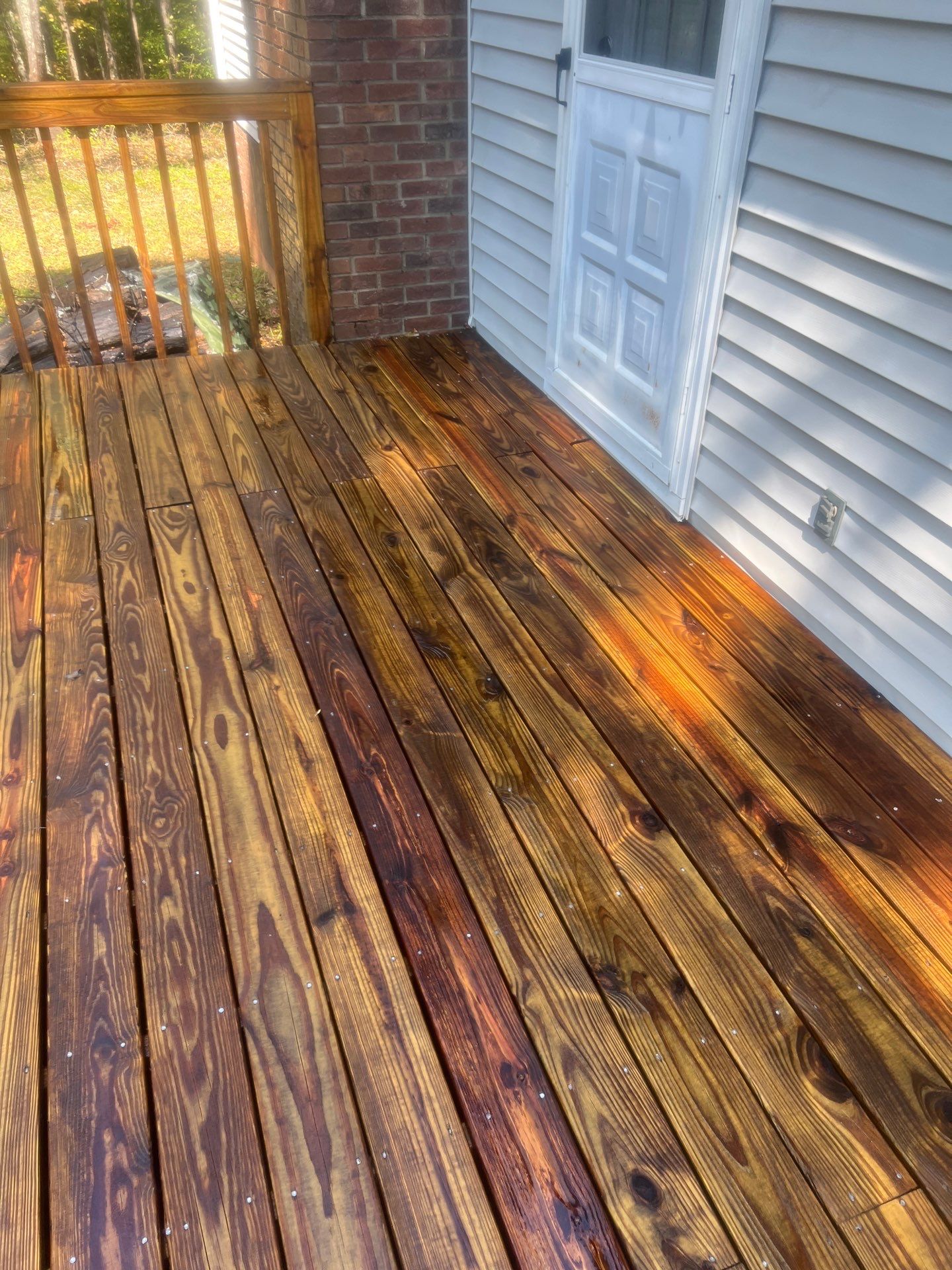 Weathered Deck using Wood Sealant by DuraSeal