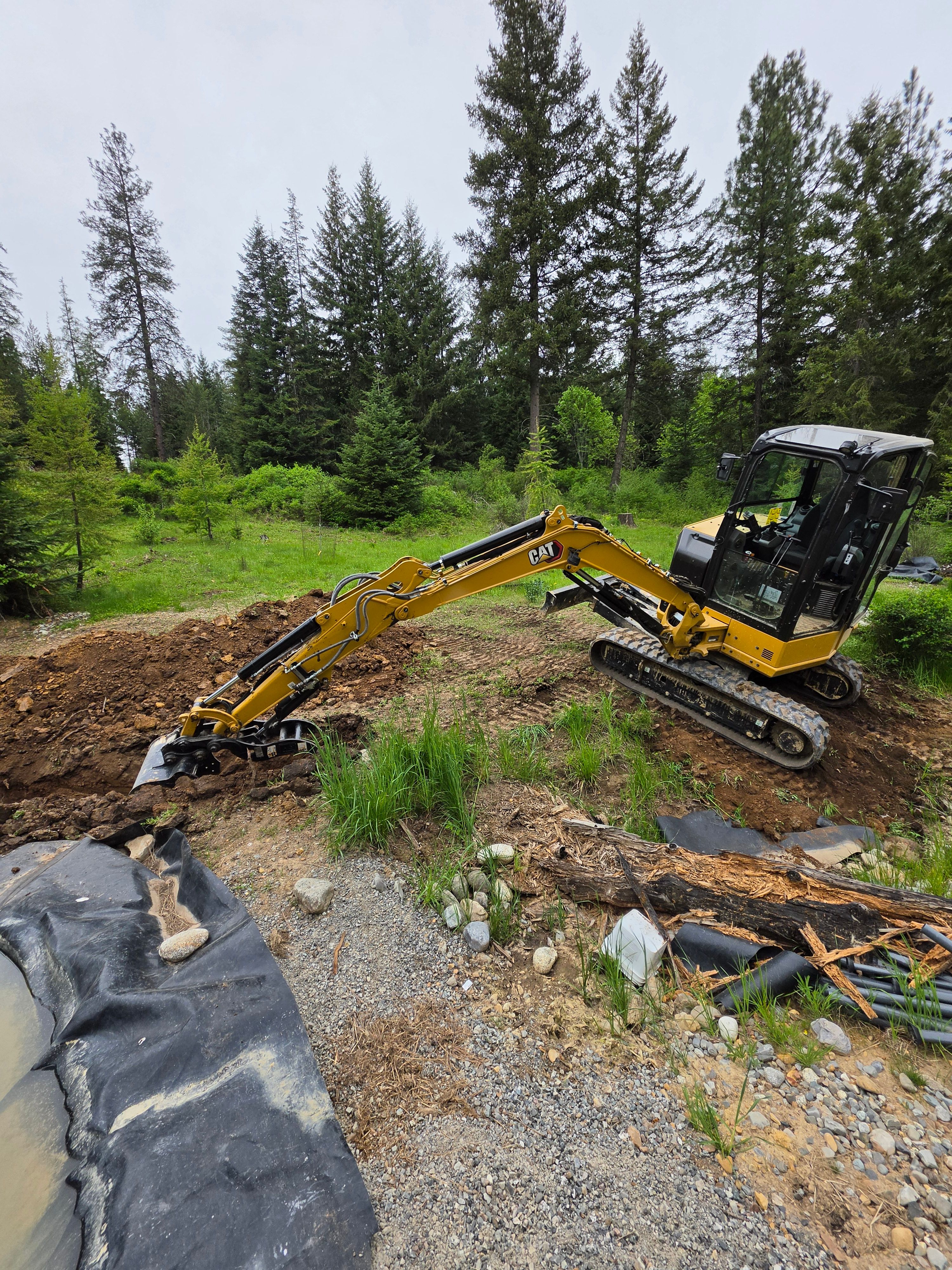 Project in Hayden, ID by Nep's General Labor Services
