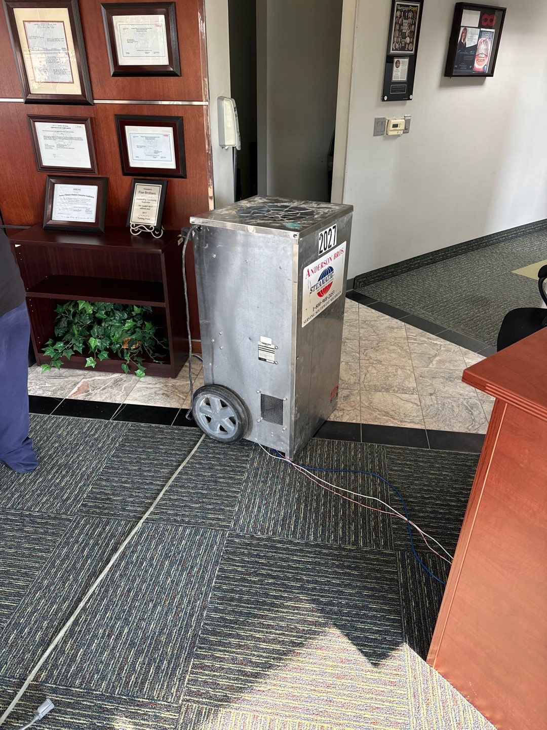 Project in Warren by EzDry Water Mitigation & Property Restoration