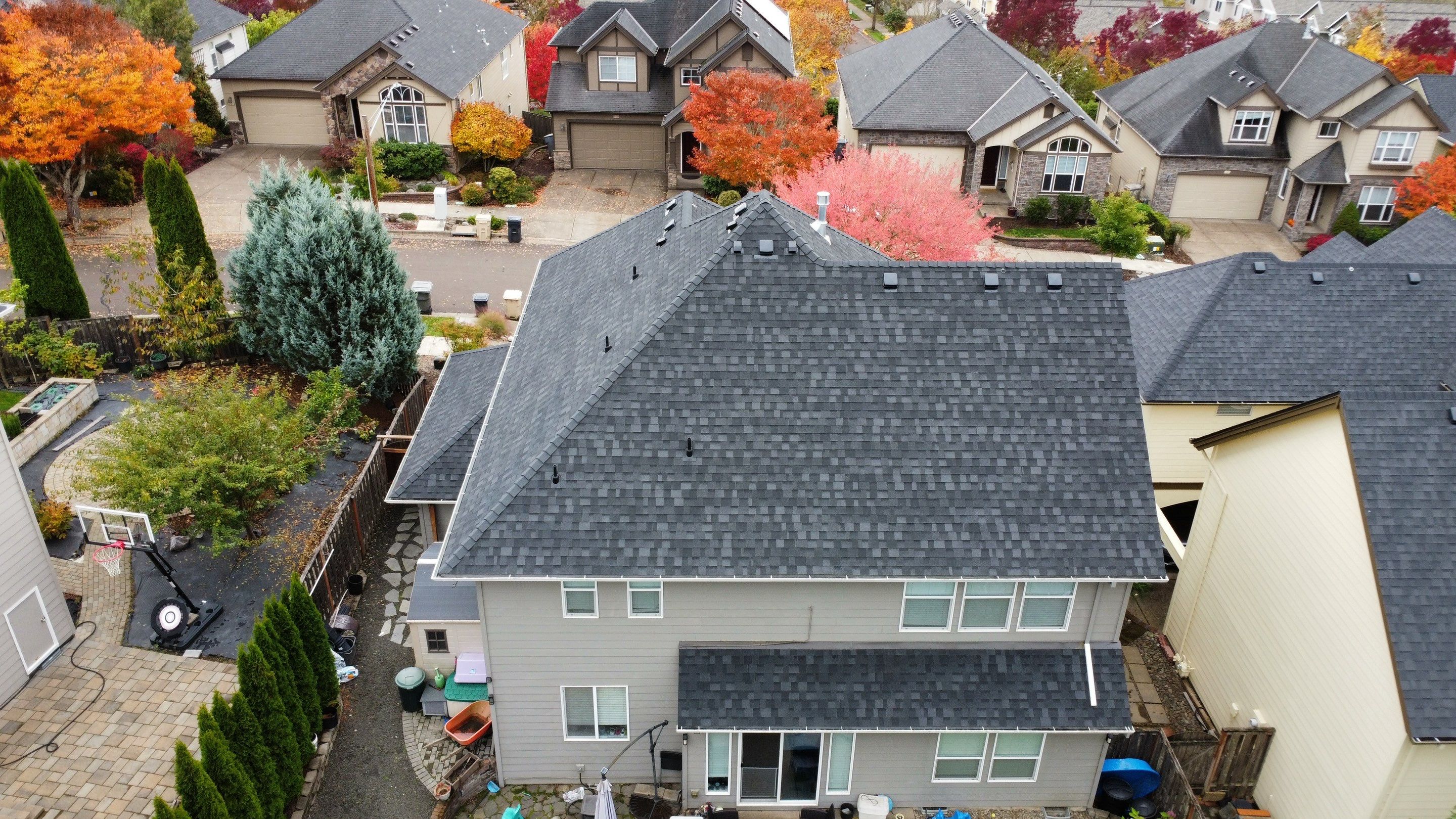 IKO Dynasty Granite Black by Orezona Building & Roofing Company, Inc.