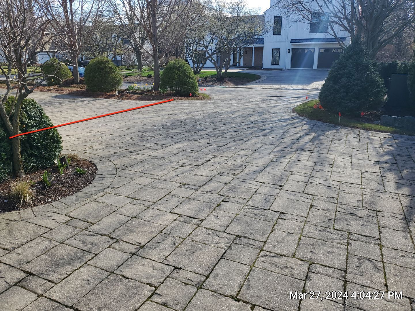 Brick paver clean, sand and seal.  using Surebond SB-1300 by Northern Power Washing LLC.