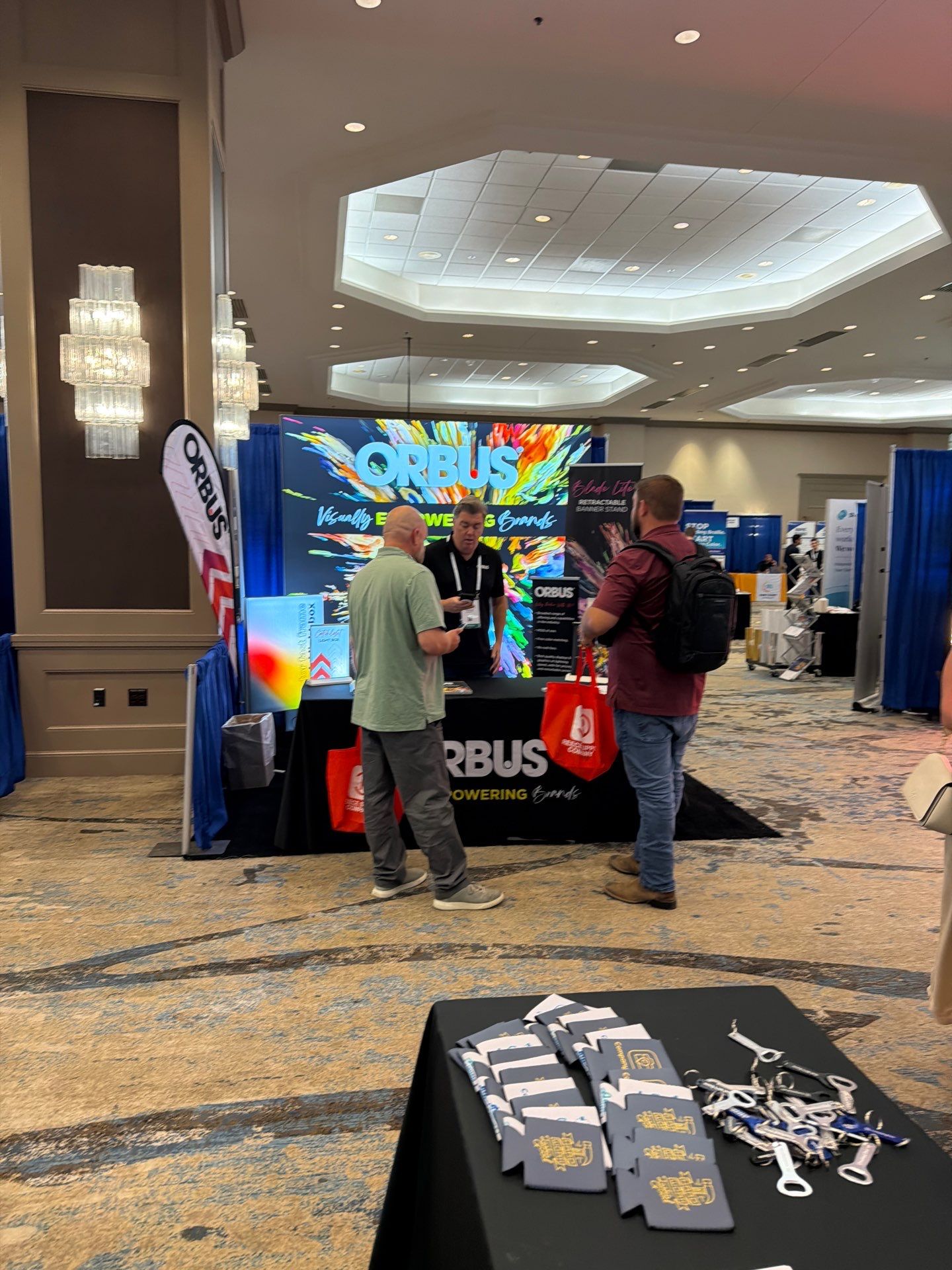 Commercial Exhibit and Branded Booth Installation in Dallas by CompanyCam Sales Demo
