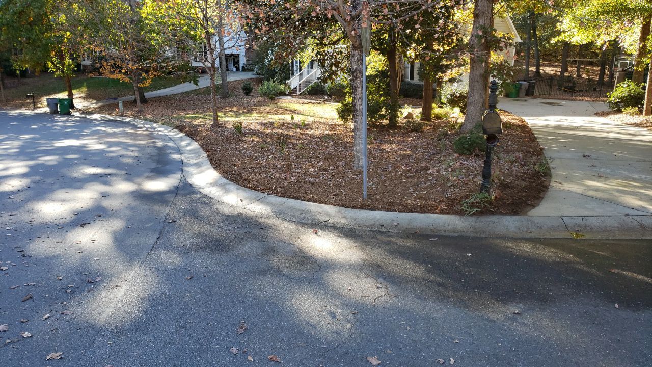 Driveway Clean using cleaner by Power Wash Masters LLC