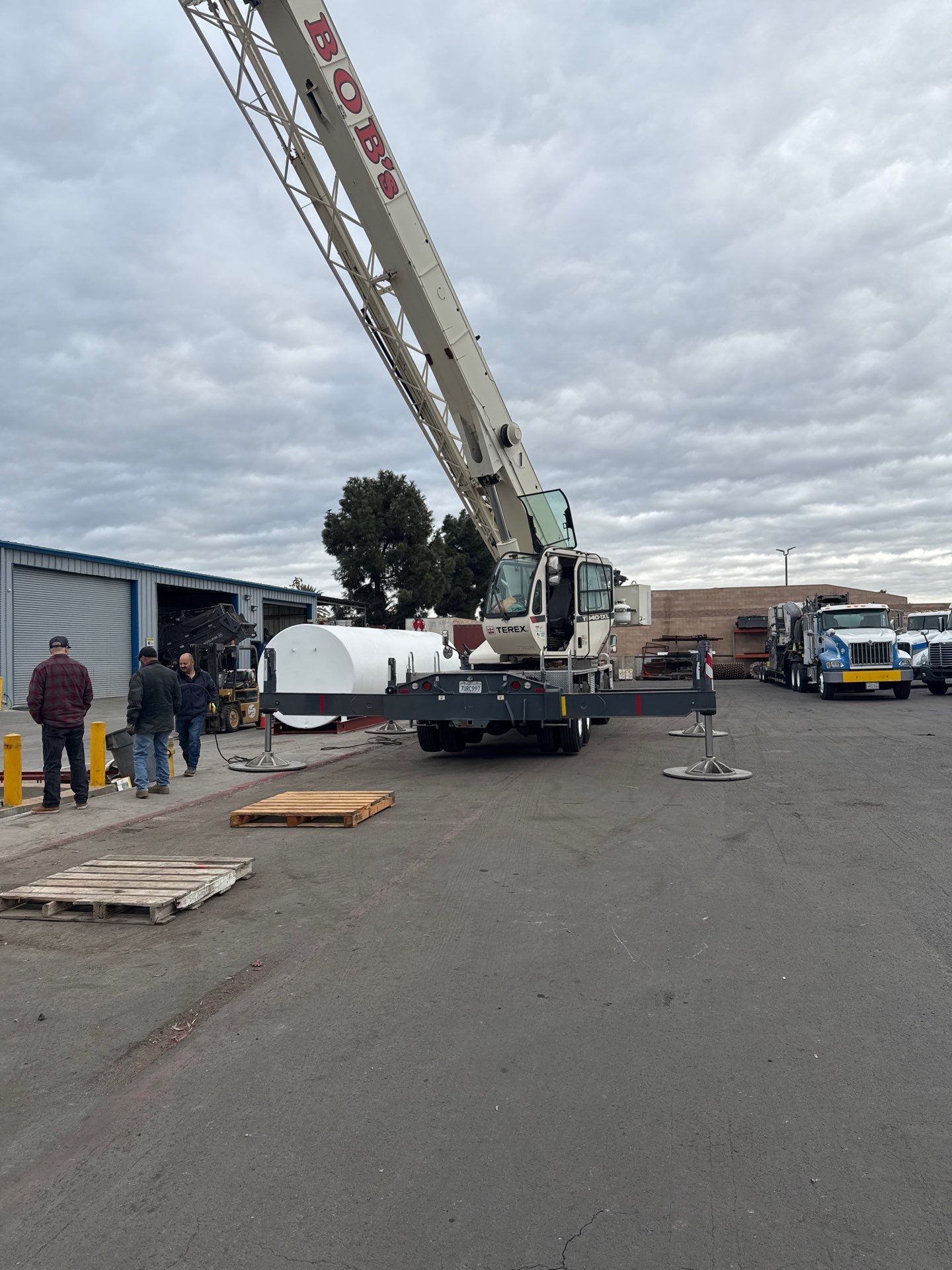 Outdoor Water Tank Installation & Piping Setup by Us Plumbing 