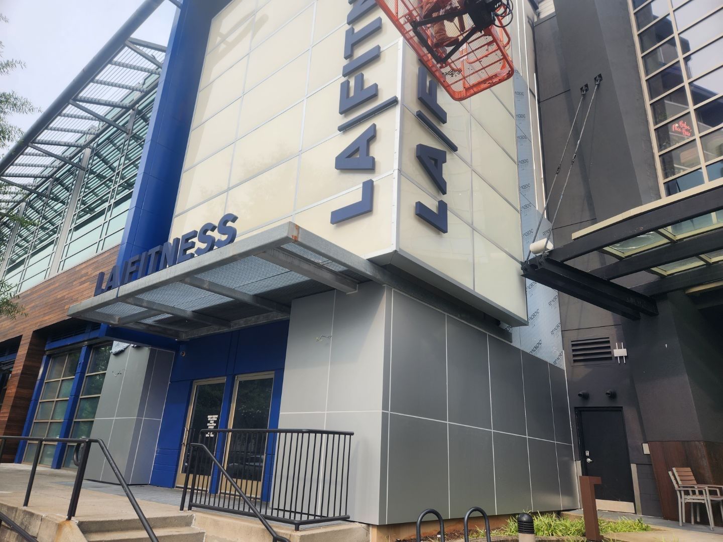Exterior Installation using ACM Composite Panels by Infinity Metal Systems