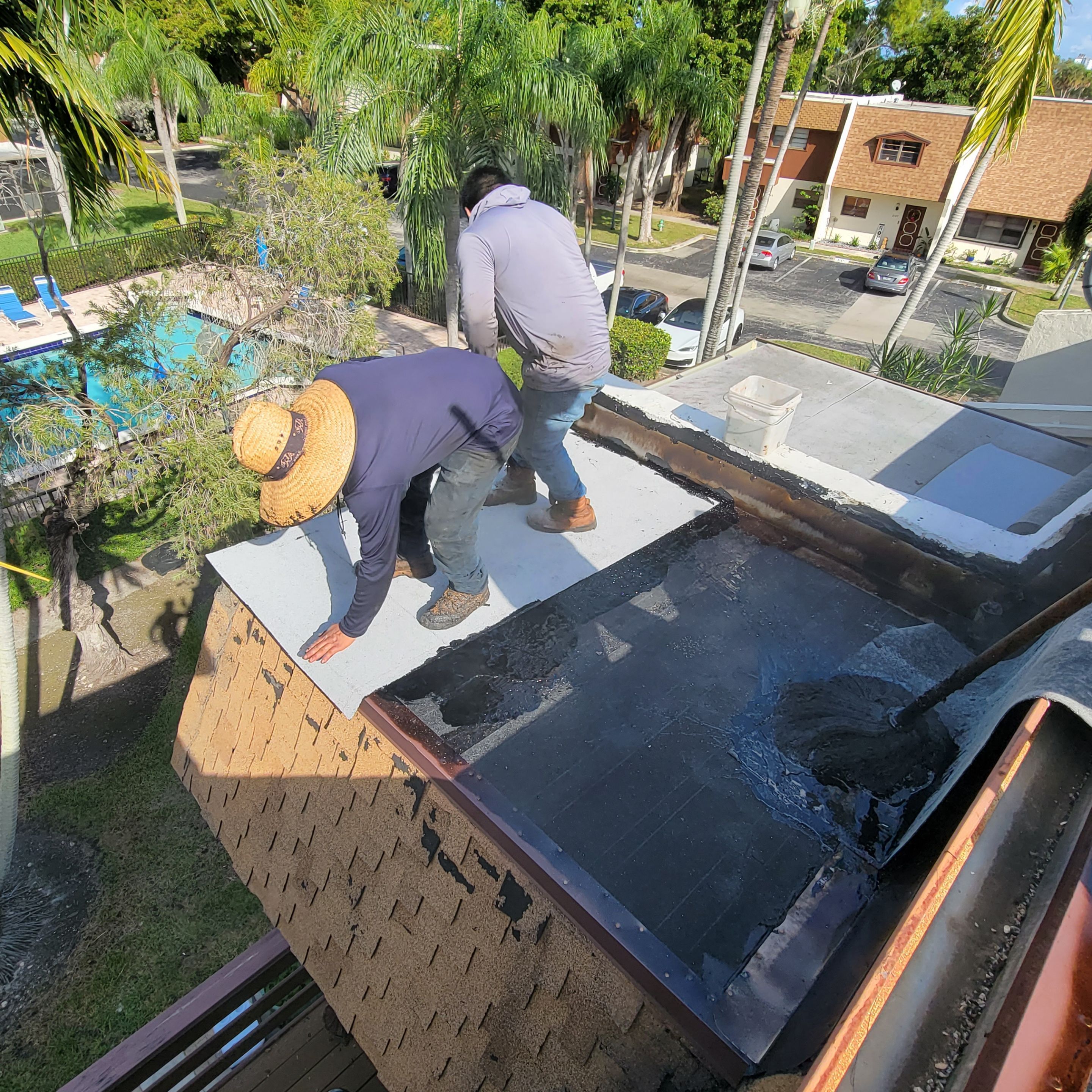 Scott St., Hollywood, FL by G&J Roofing 