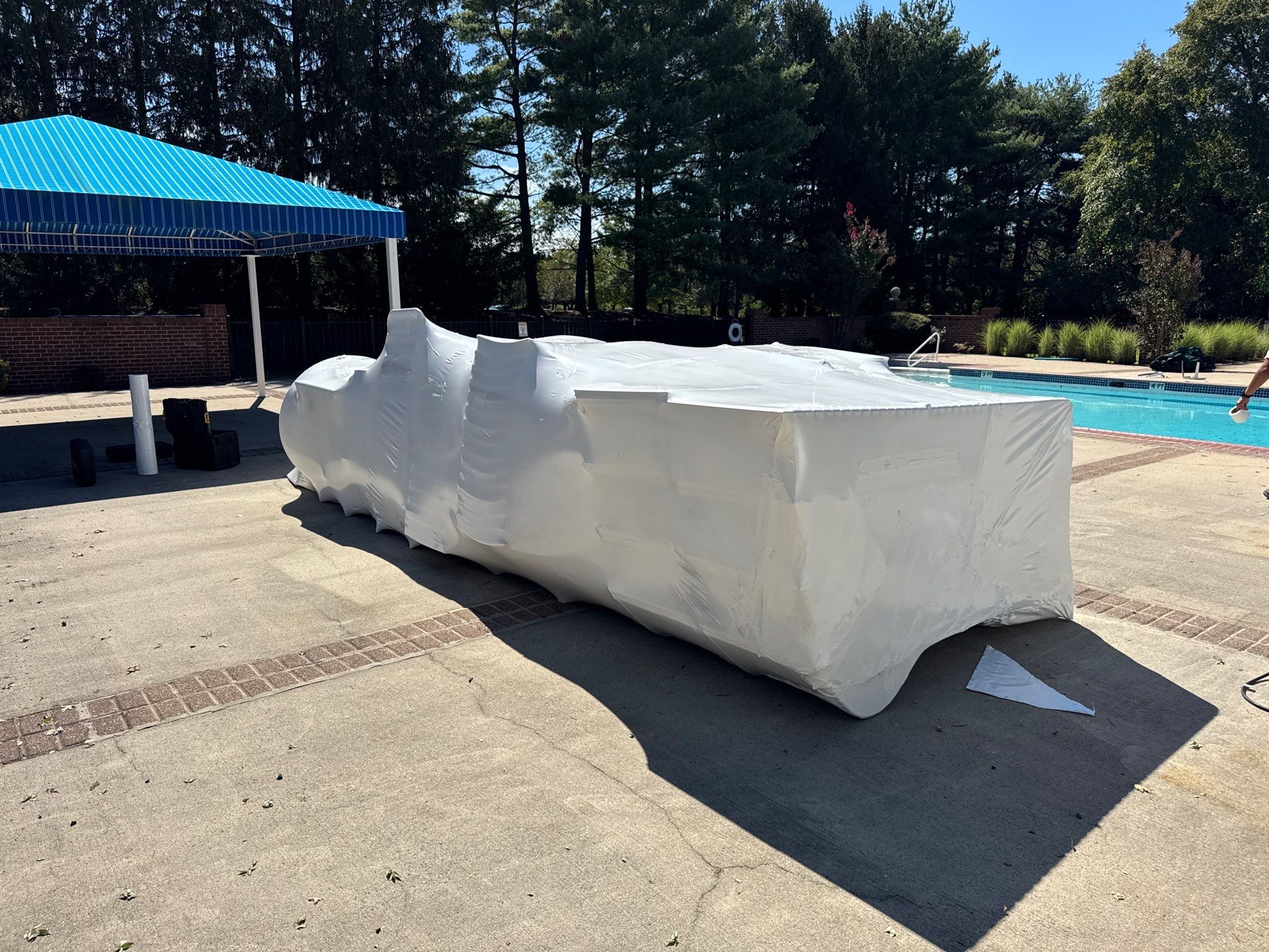 Shrink Wrapping in North Brunswick, NJ by Clearview Washing
