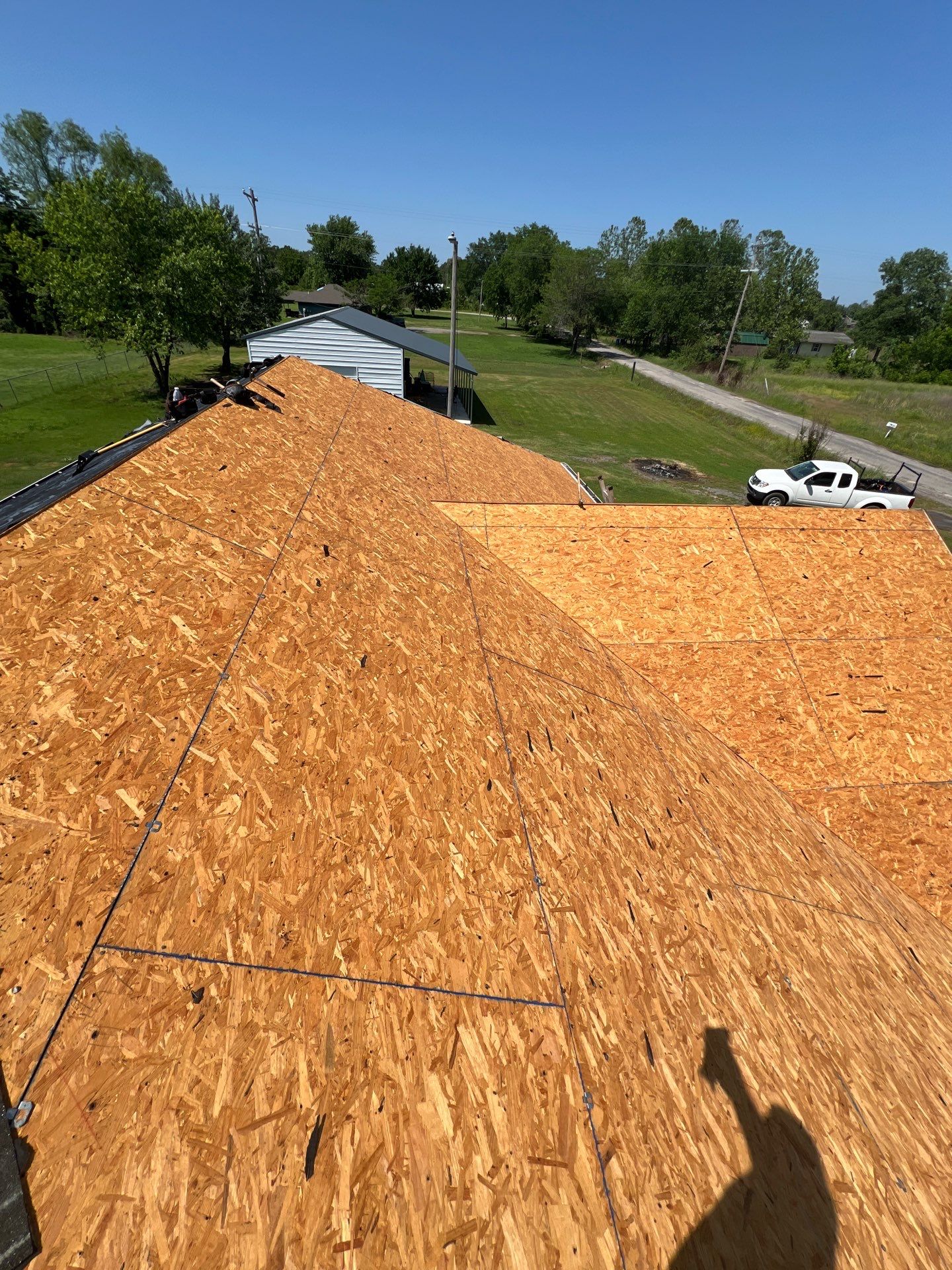 Roof replacement in Panama, OK by In & Out Construction & Remodeling, LLC