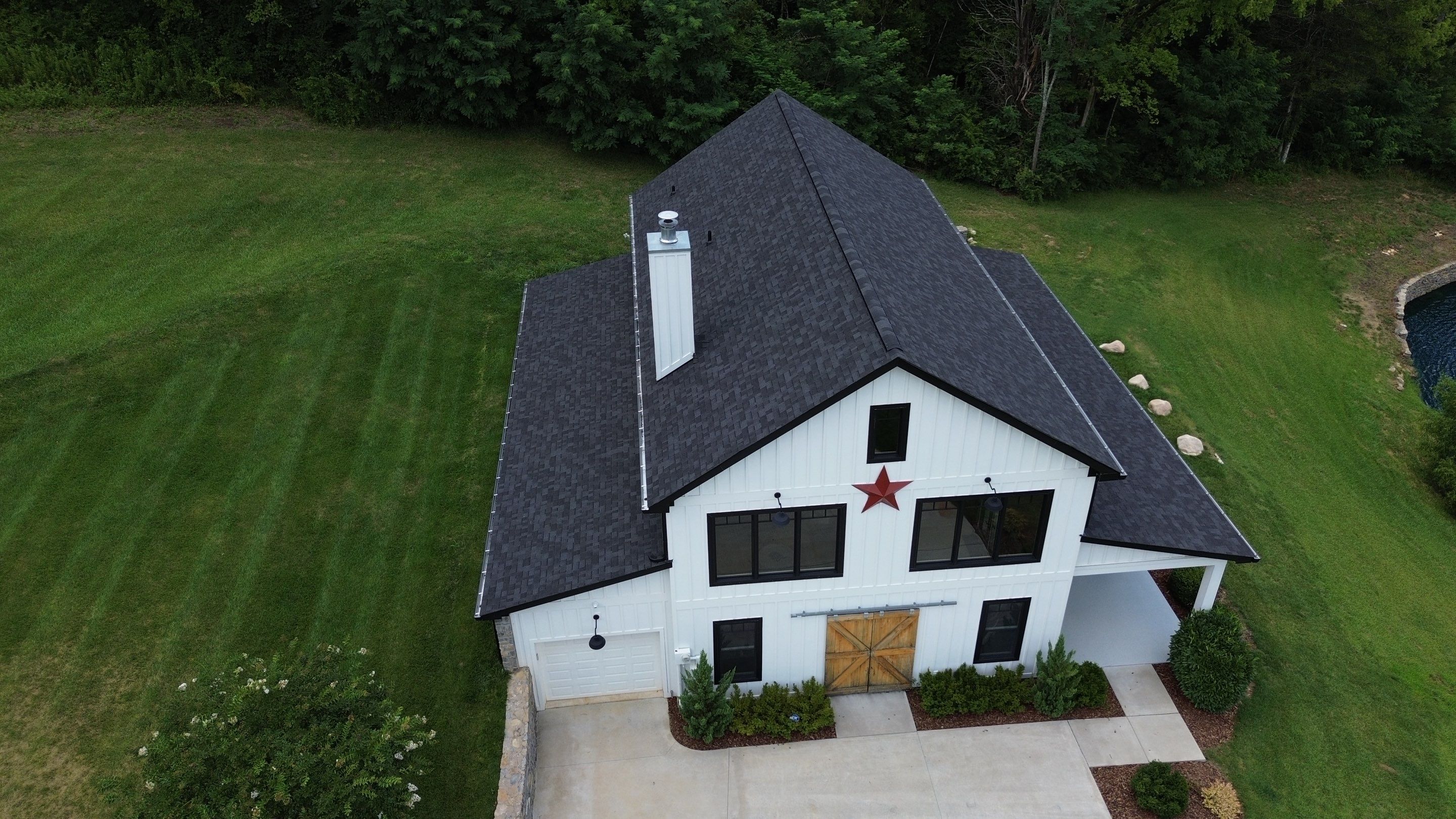 Residential Roof Replacement and Metal Roofing Installation in Franklin by Shinglesmiths Roofing