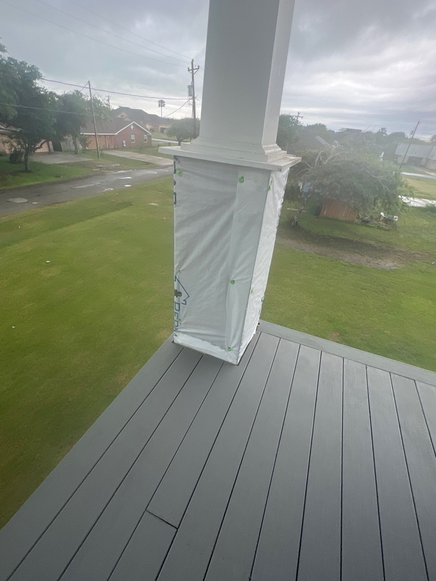 Portland Shore Porch Build by Bayfront Roofing and Construction