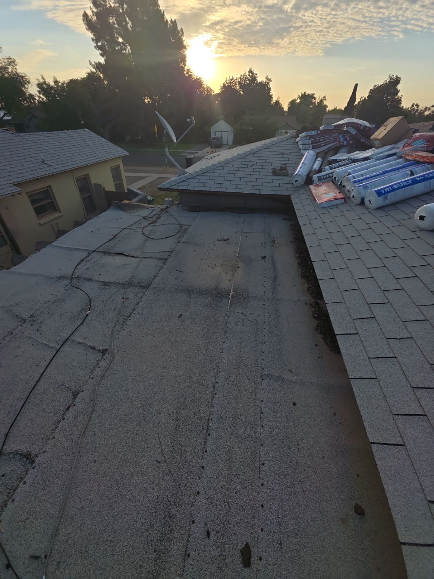 Residential Roof Install using GAF by Weather-Tite Roofing