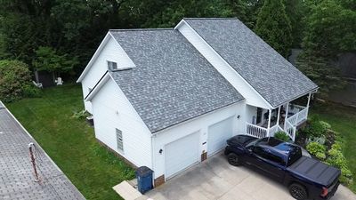 Atlas Pinnacle, Color, Coastal Granite, Drip Edge, Color, Black