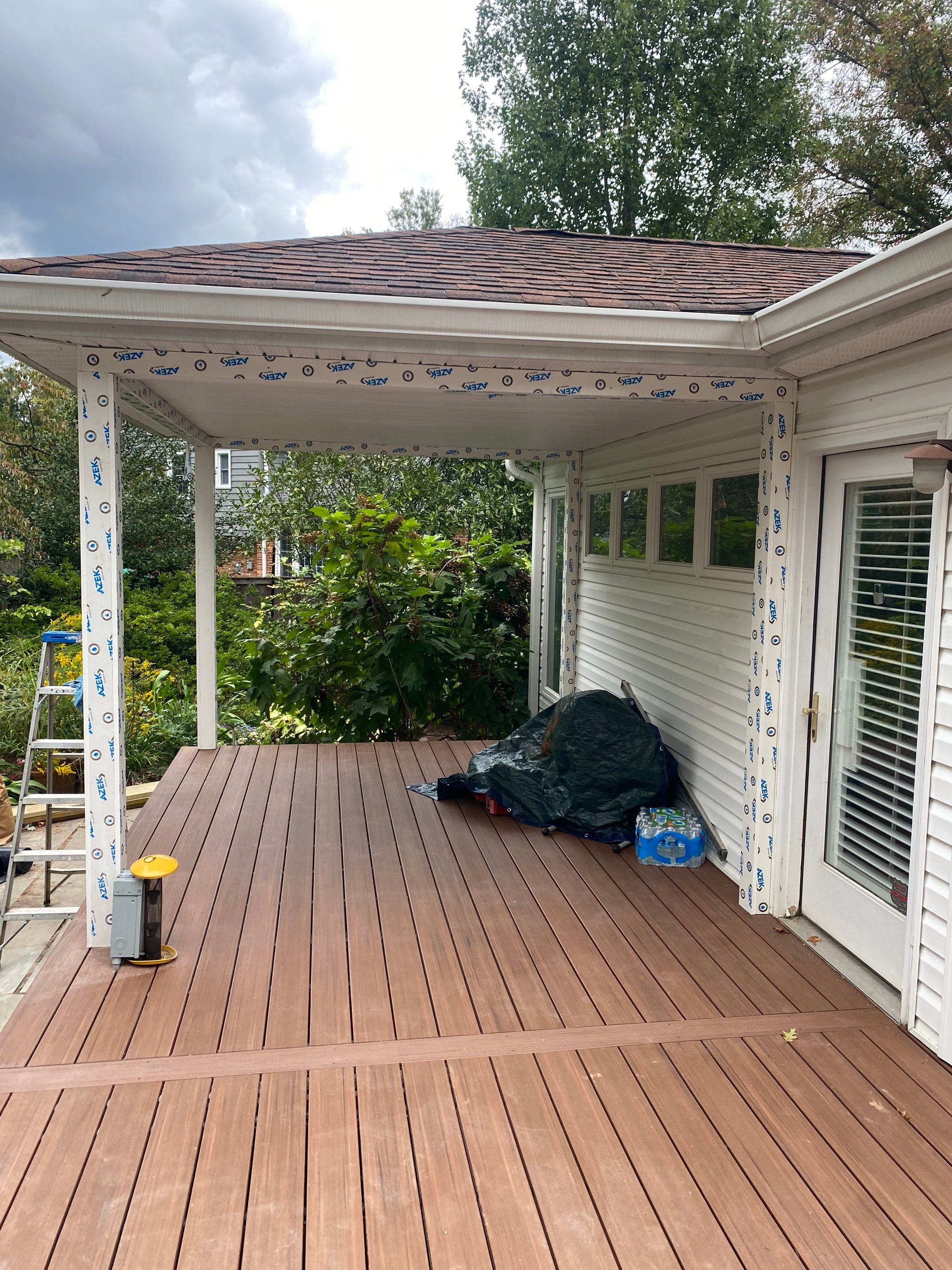 Deck Transformation using Timbertech & Azek by The Smet Companies, LLC