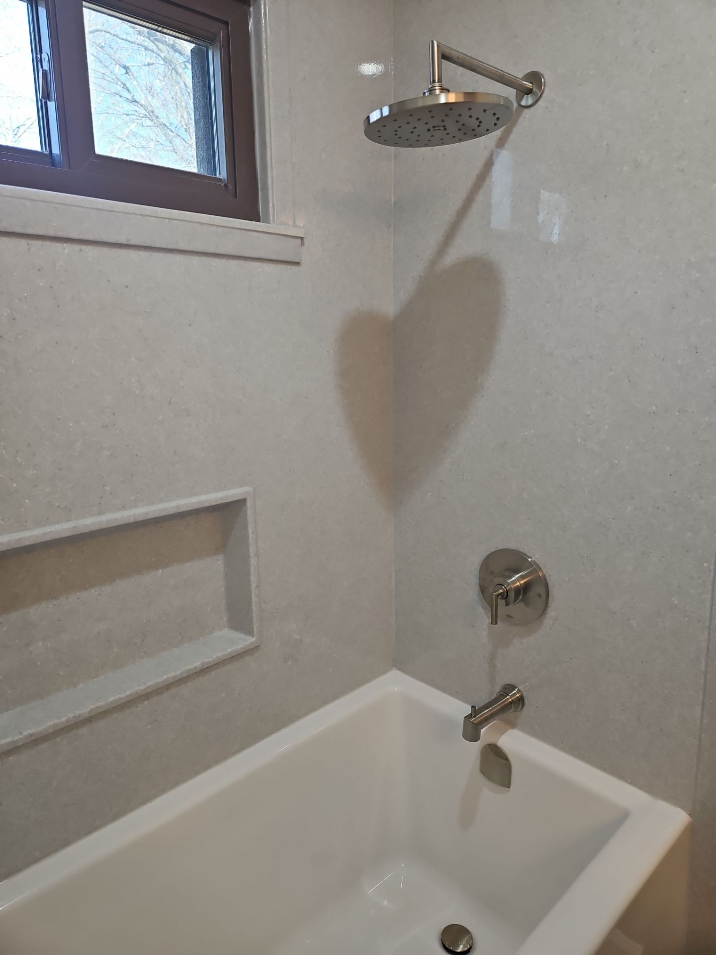 Bathroom Remodel using Onyx by The Shower Company