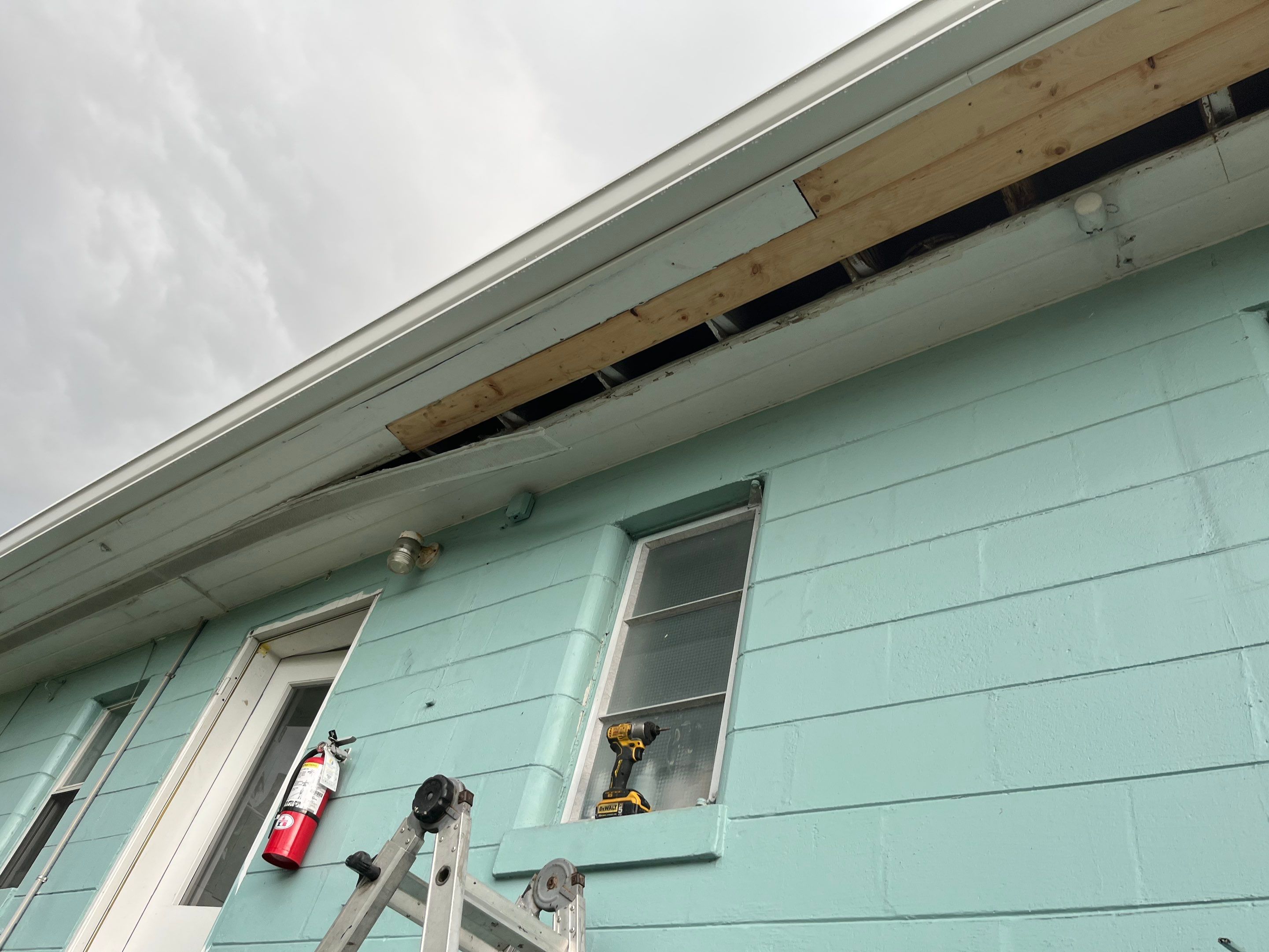 Gutter Replacement Before & After in Sarasota FL by Gutter Professors