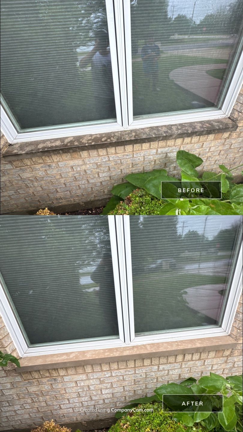 Project in Roselle by Simmons Power & Soft Washing