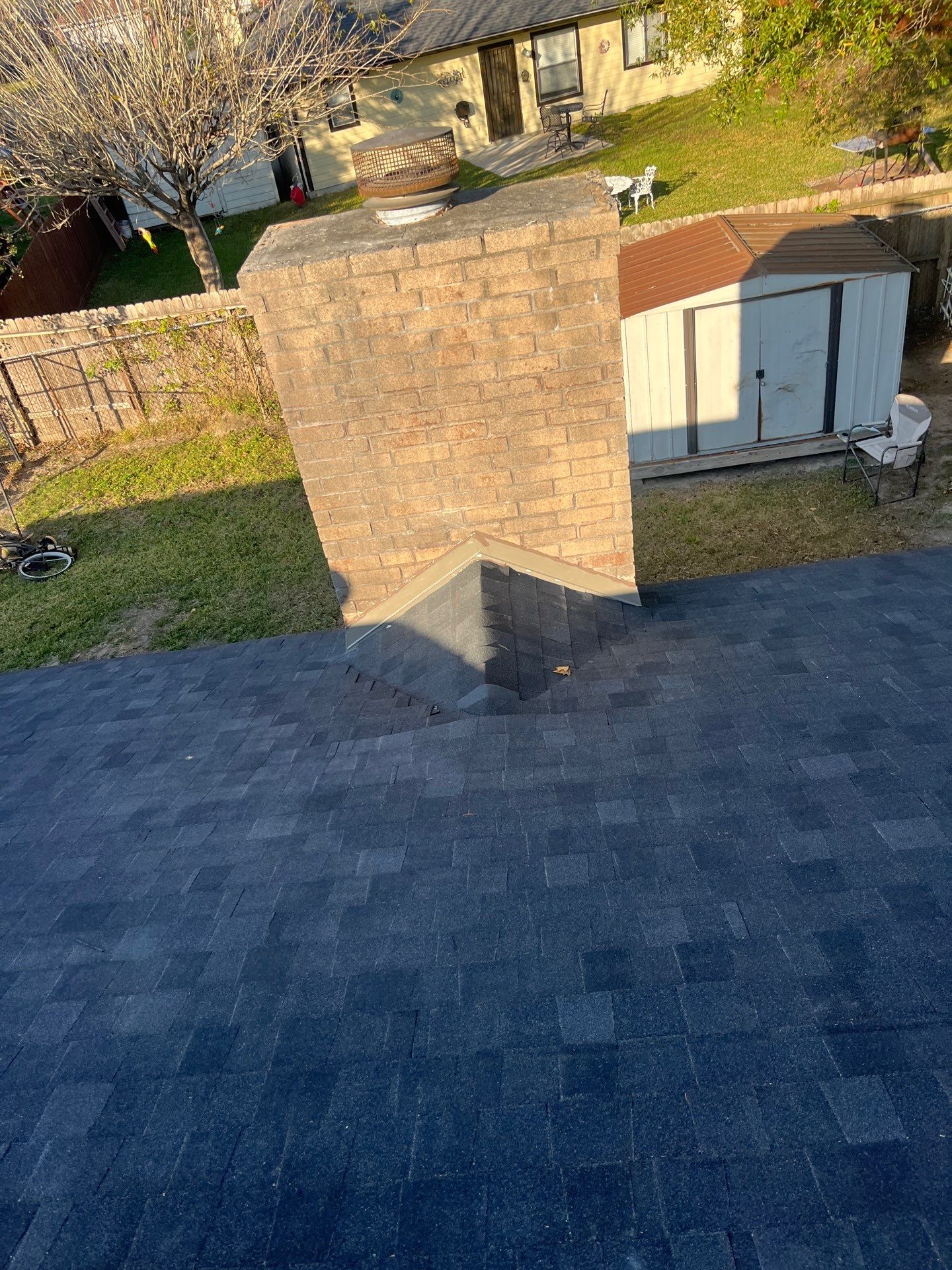 Residential Roofing Installation using Atlas Prolam Black Shadow by Motion Roofing