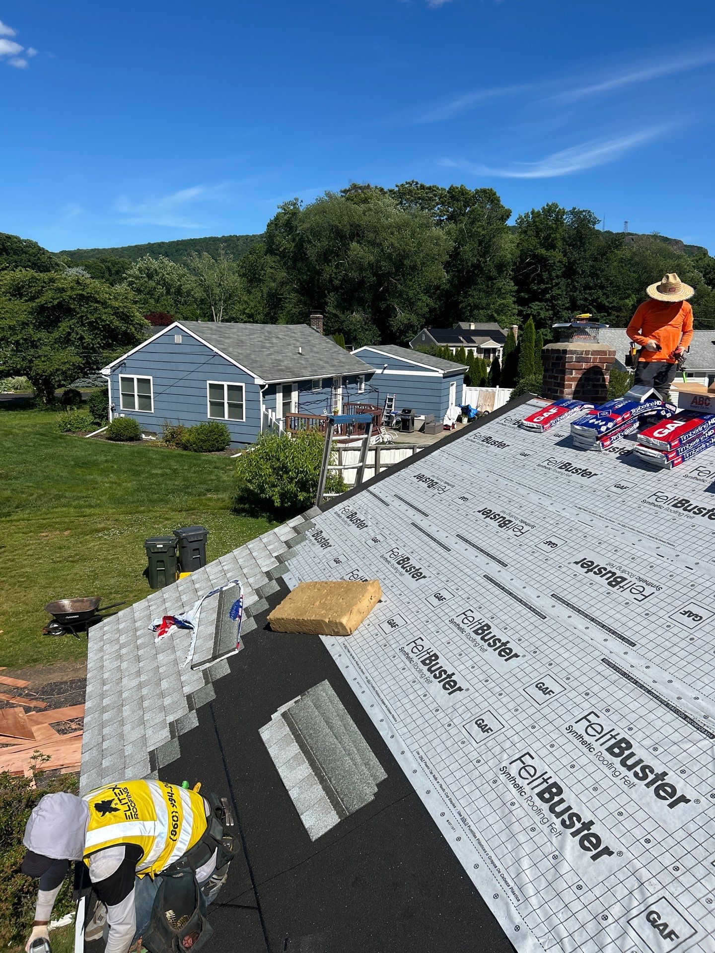Project in Southington, CT by Elitex Roofing