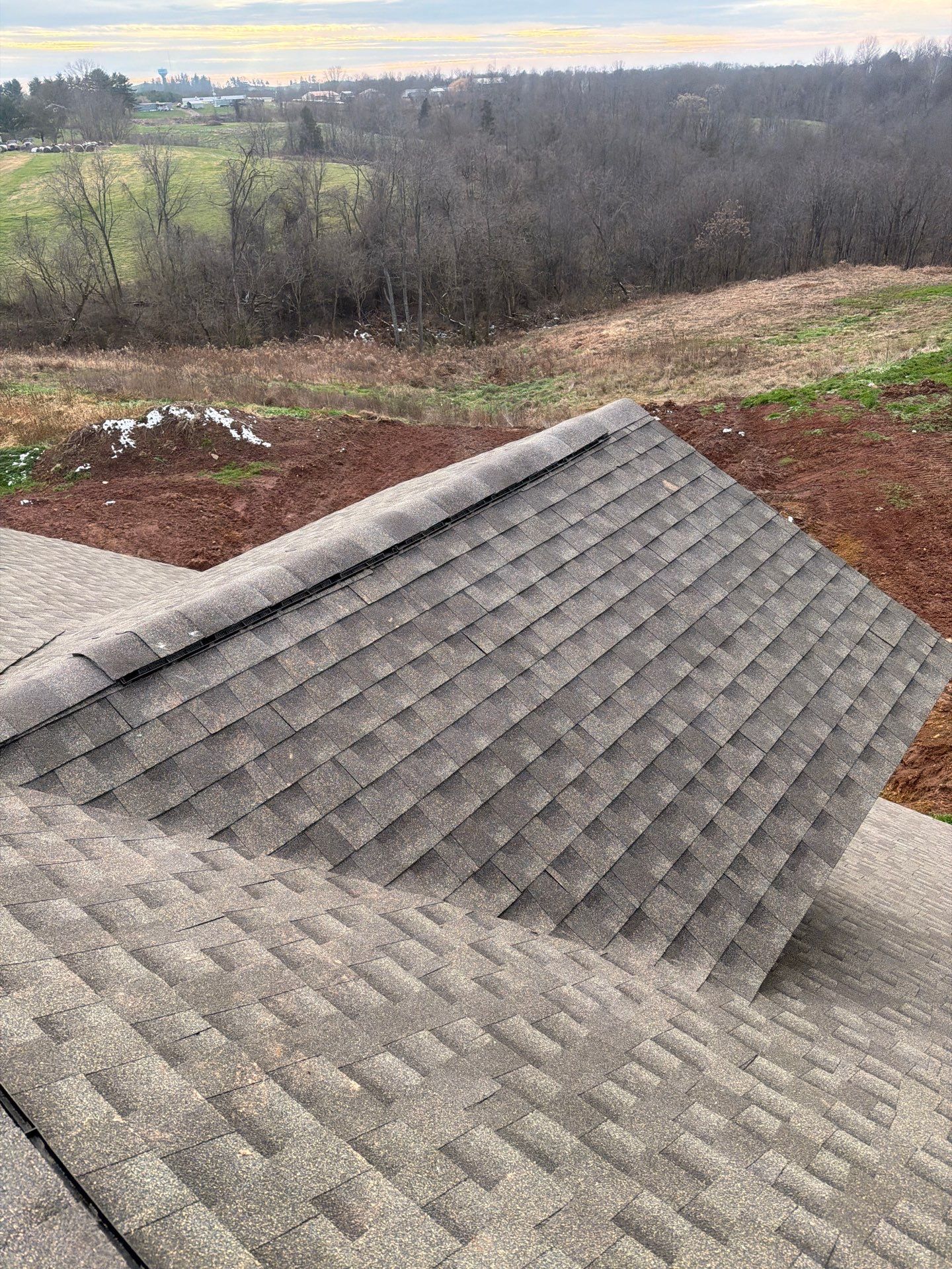 Residential Roofing Installation using GAF Timberline HDZ Weathered Wood by Rainstoppers Roofing