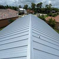 24ga 1.5" Mechanical Seam Mill Finish by Total Roofing System The Metal Roof Experts