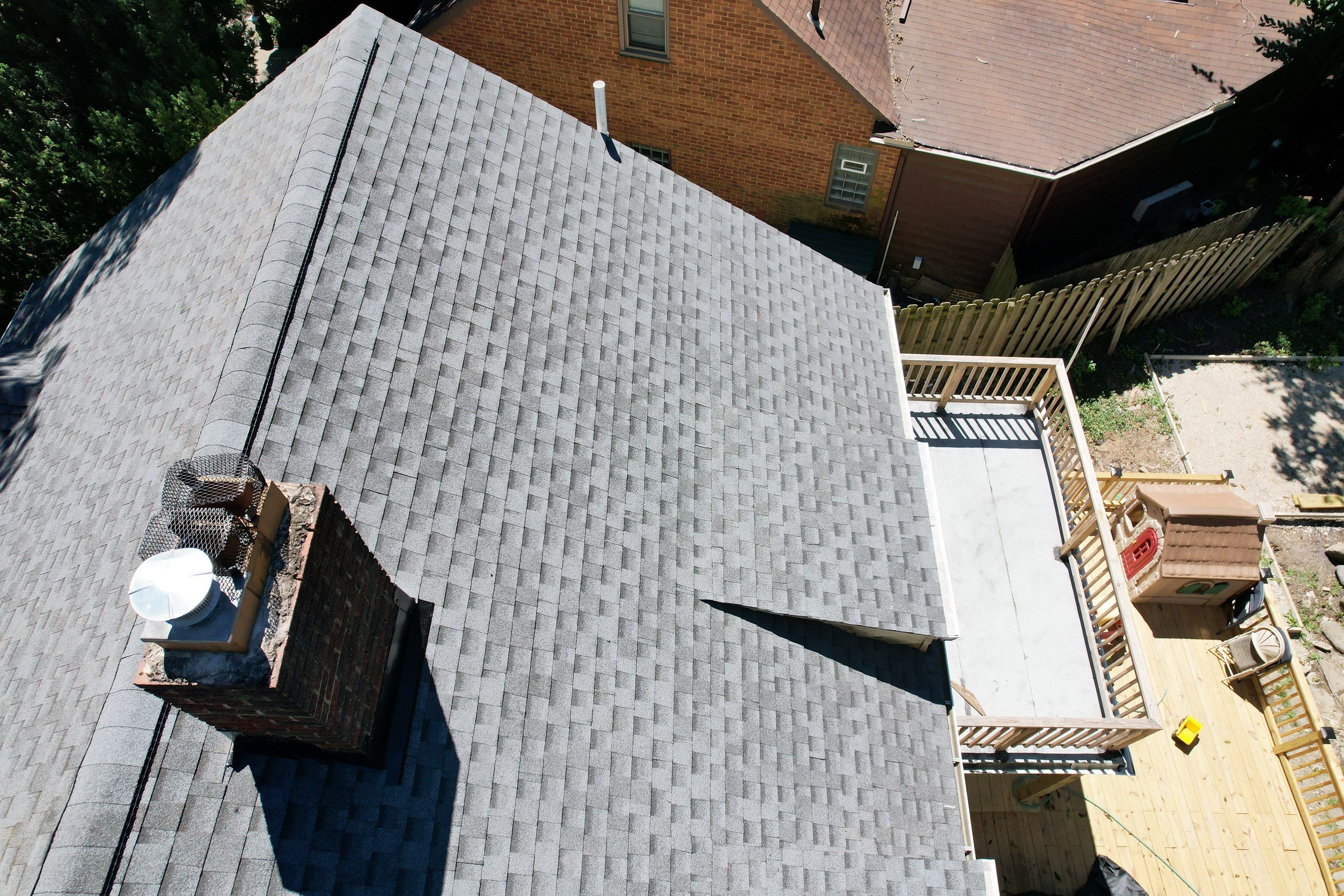 Slate to Shingle Roof - University Heights by Atlas Roofing & Restoration