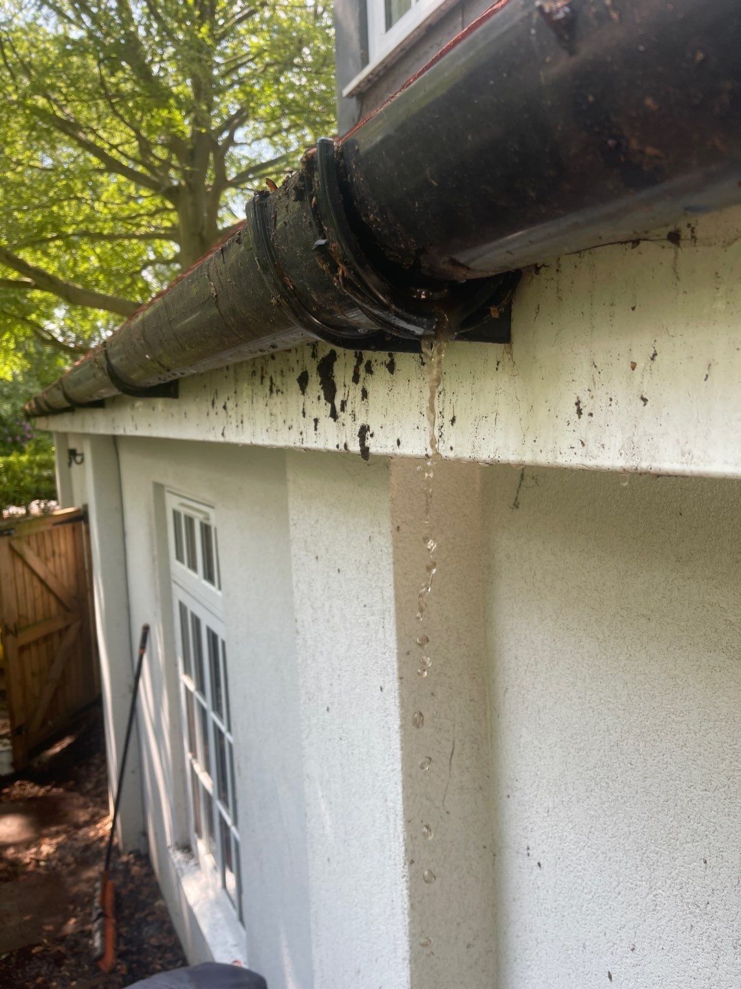 Roof Clean - Biocide Treatment using Honda 15lpm Low Pressure Washing Machine by Ges Exterior Cleaning ltd