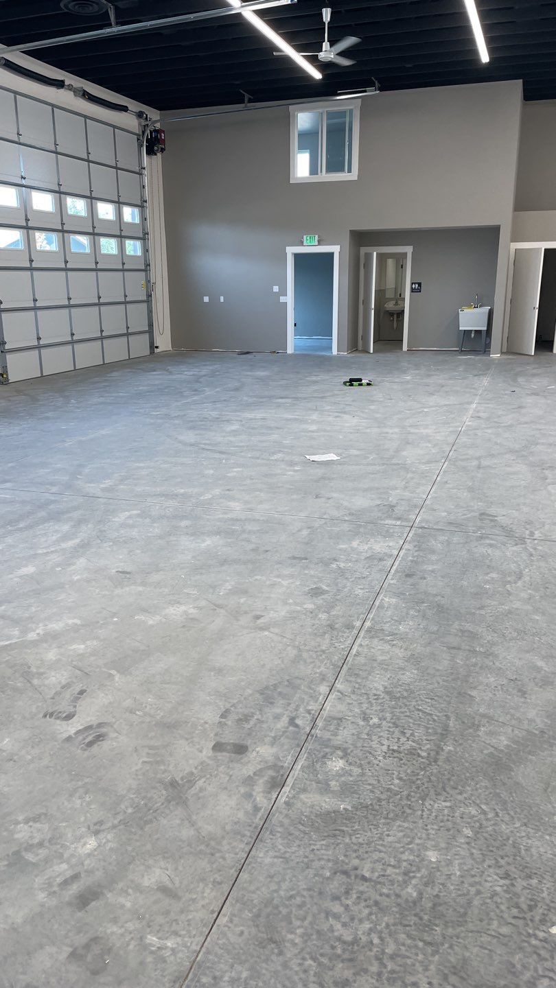 Commercial Floor Transformation using Slate Stone by Croc Coatings, LLC
