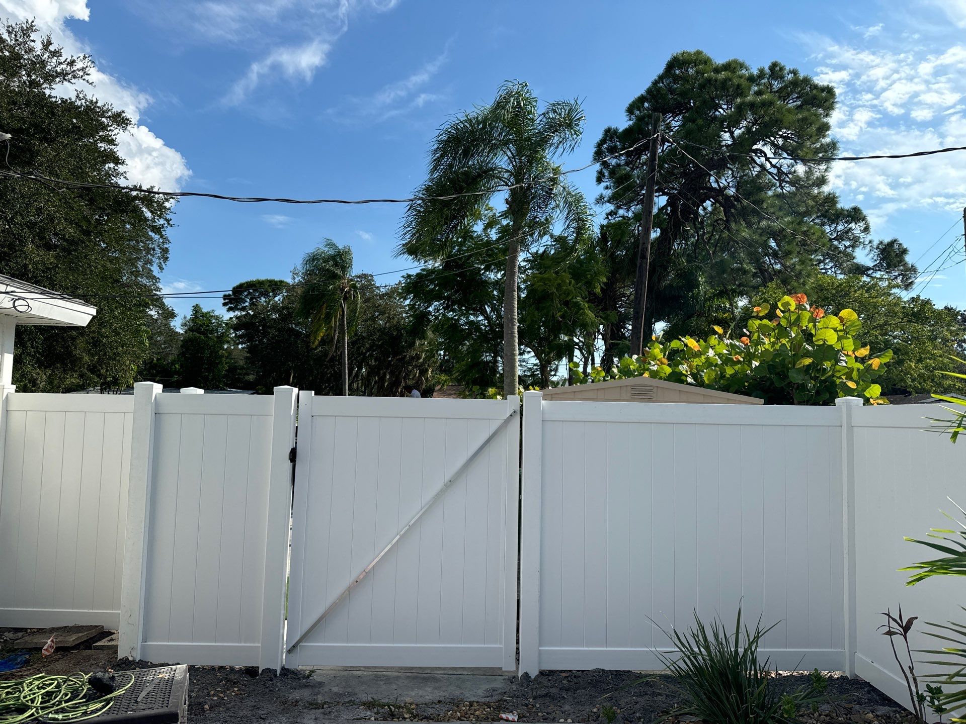 Vinyl Fence Installation using 6Ft White Vinyl Privacy Fence by Asap fence and gates, LLC