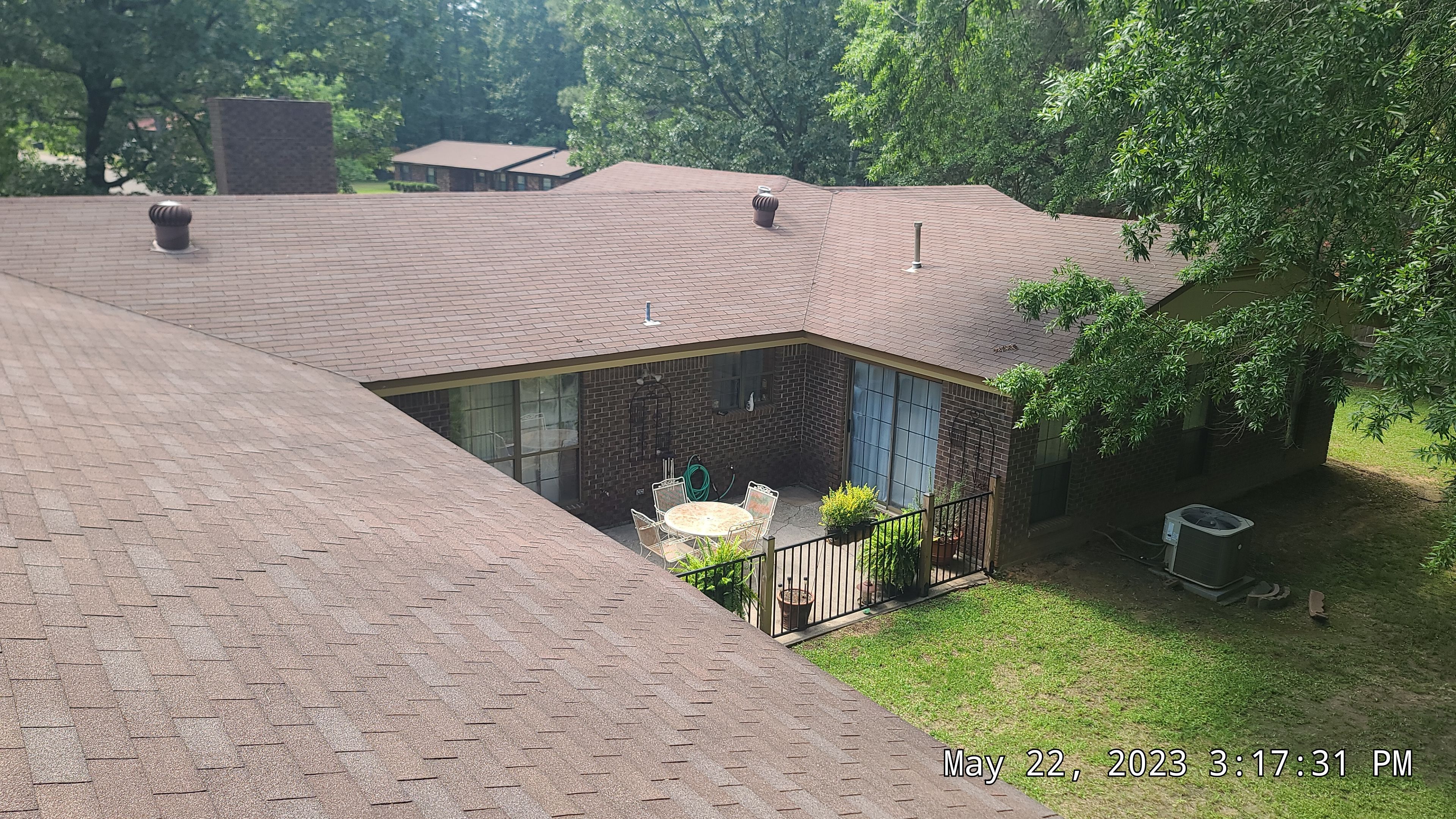 Storm Restoration Reroof: 25 Year 3-Tab Shingle by Hostetler Roofing