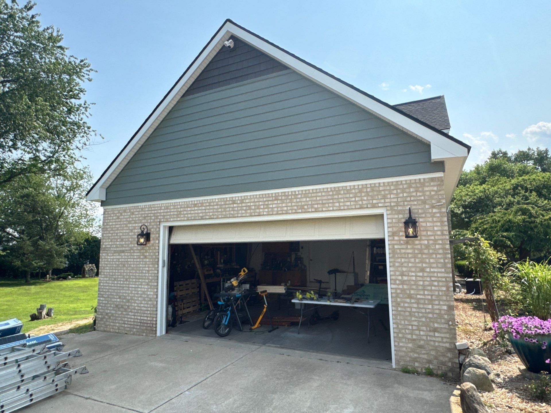 Siding Replacement using Alside Mountain Fern by 180 Contractors