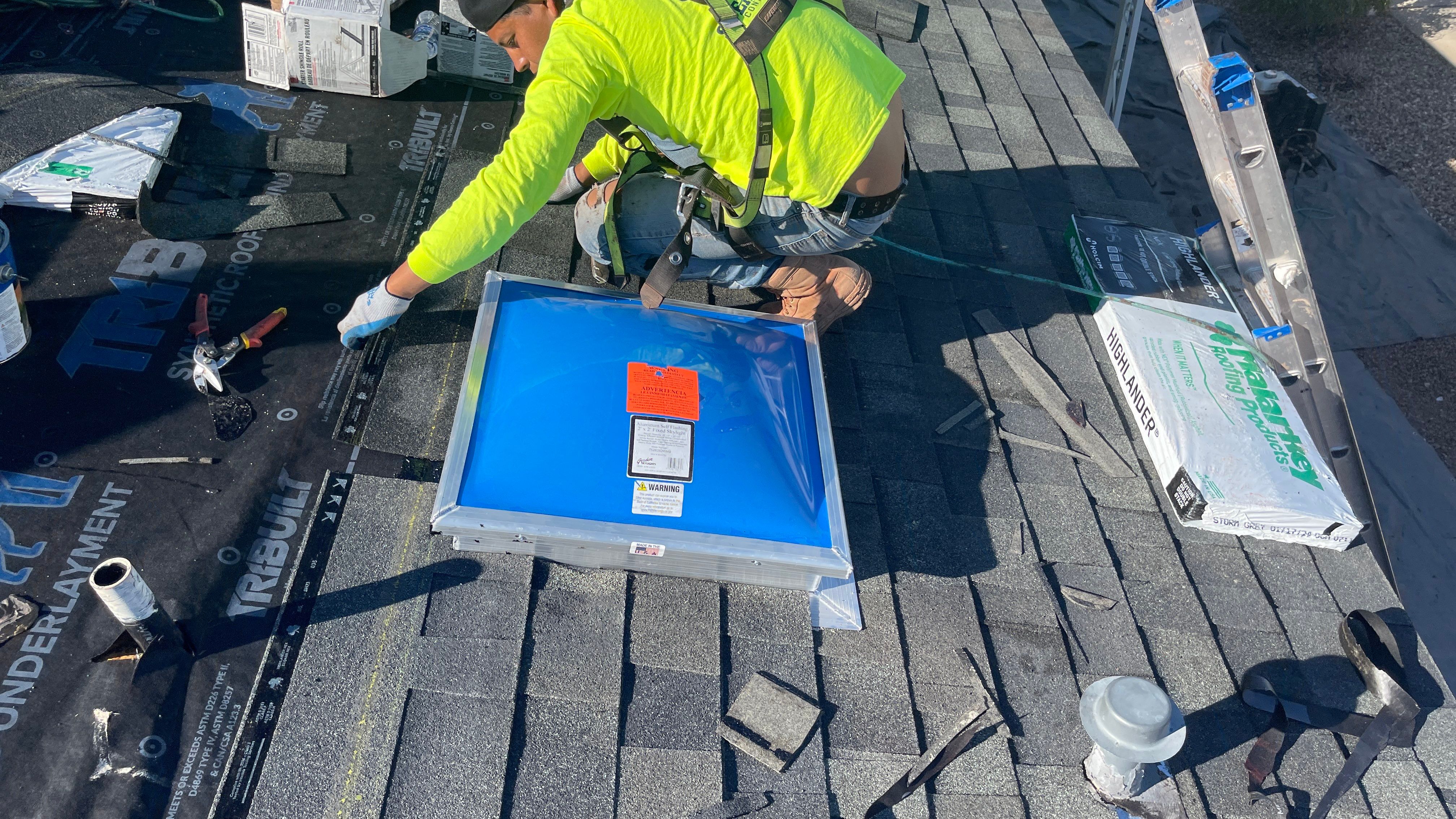 Residential Roofing Installation using Malarkey Shingles by Weather-Tite Exteriors LLC