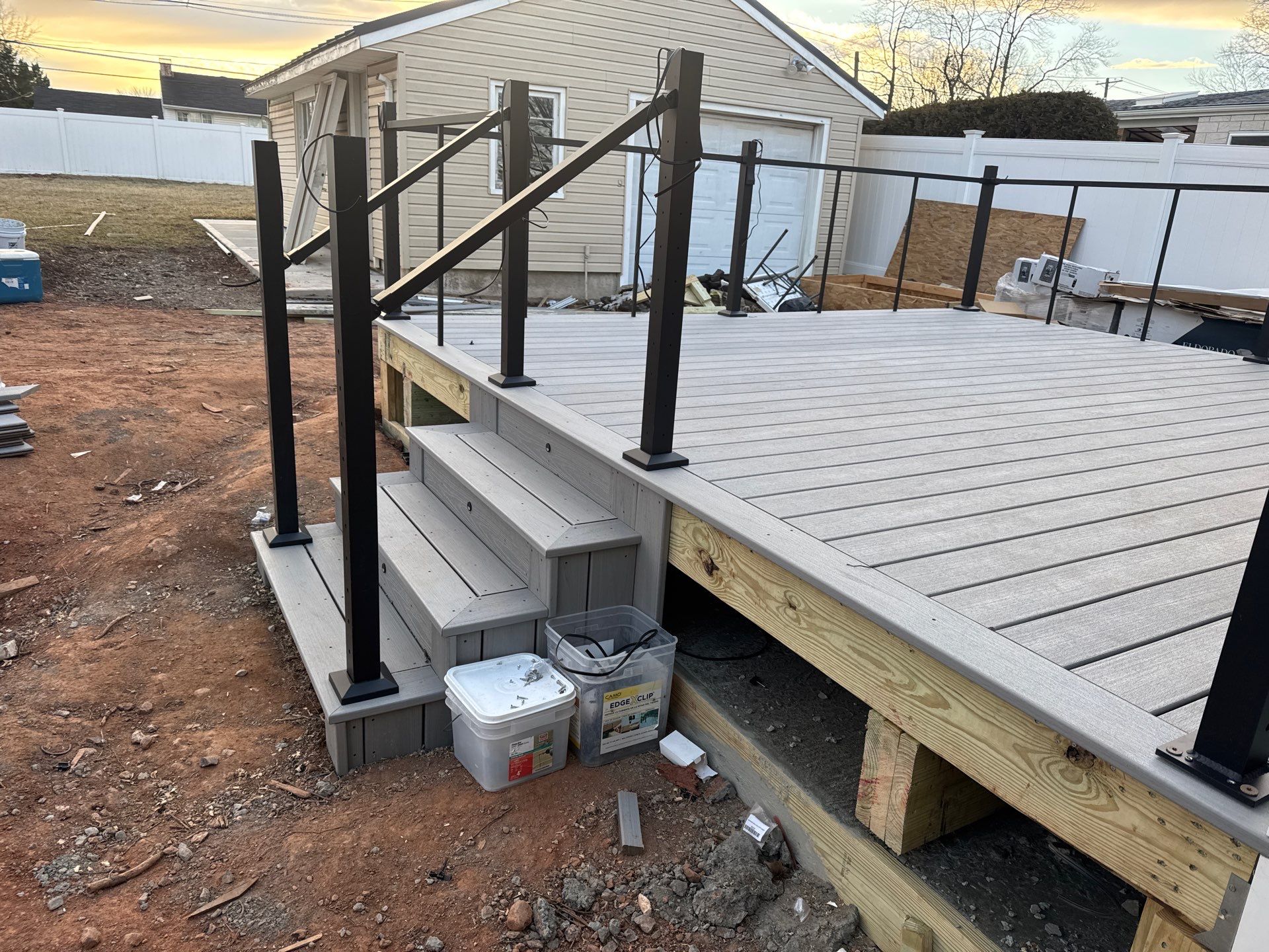 New Deck in Carteret, New Jersey by deck guardian