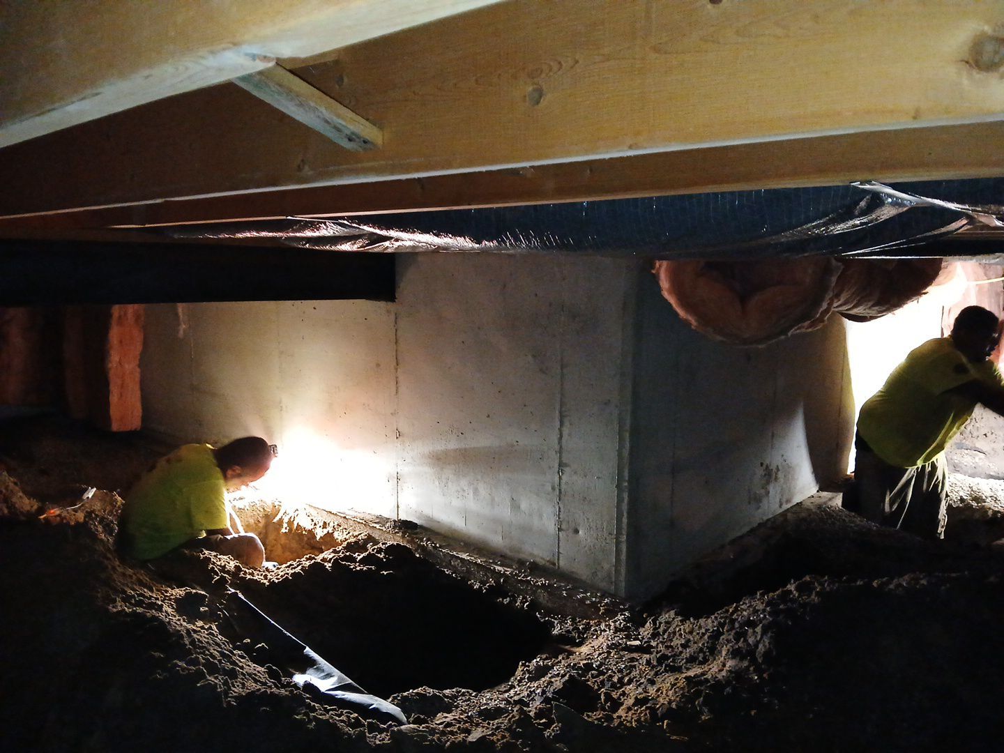 Piering and Concrete Supports by Toledo Basement Repair 