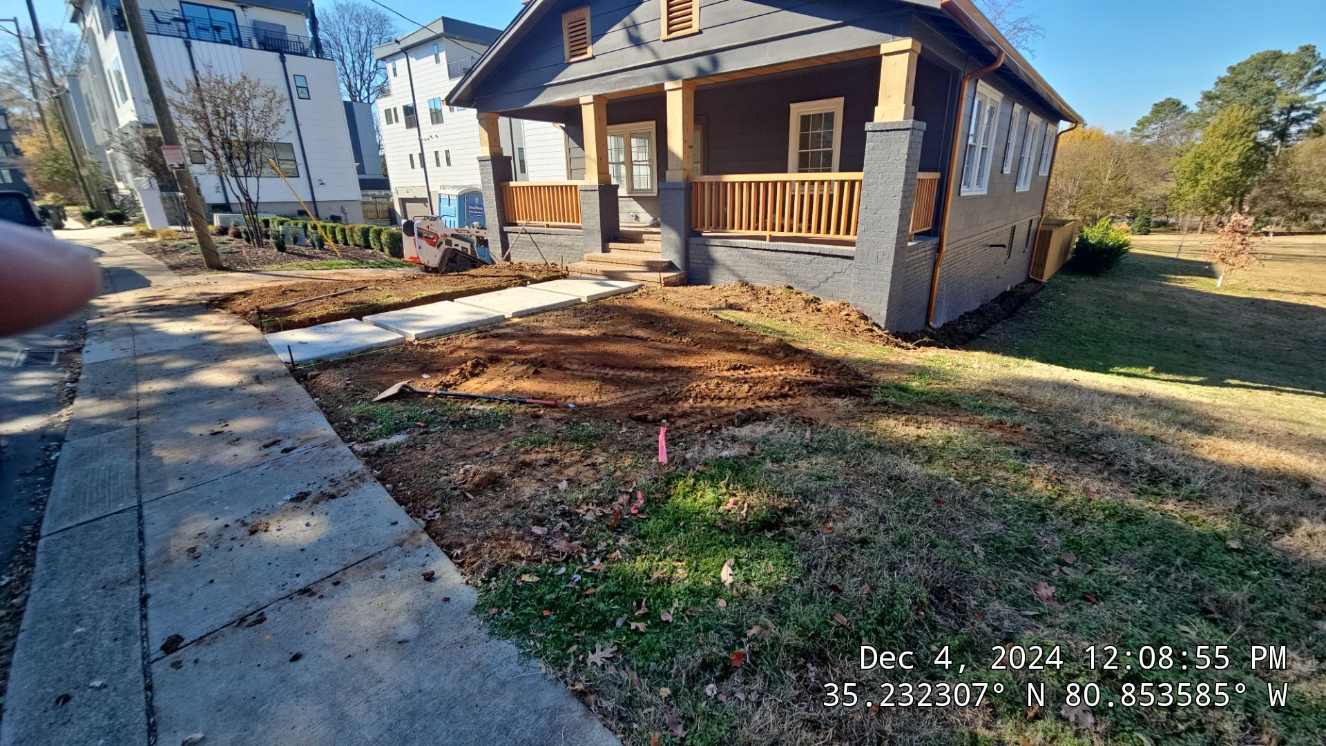 Residential Landscape Project Design/Build - (Custom Builder) by Carolina-Metro Landscape, Inc