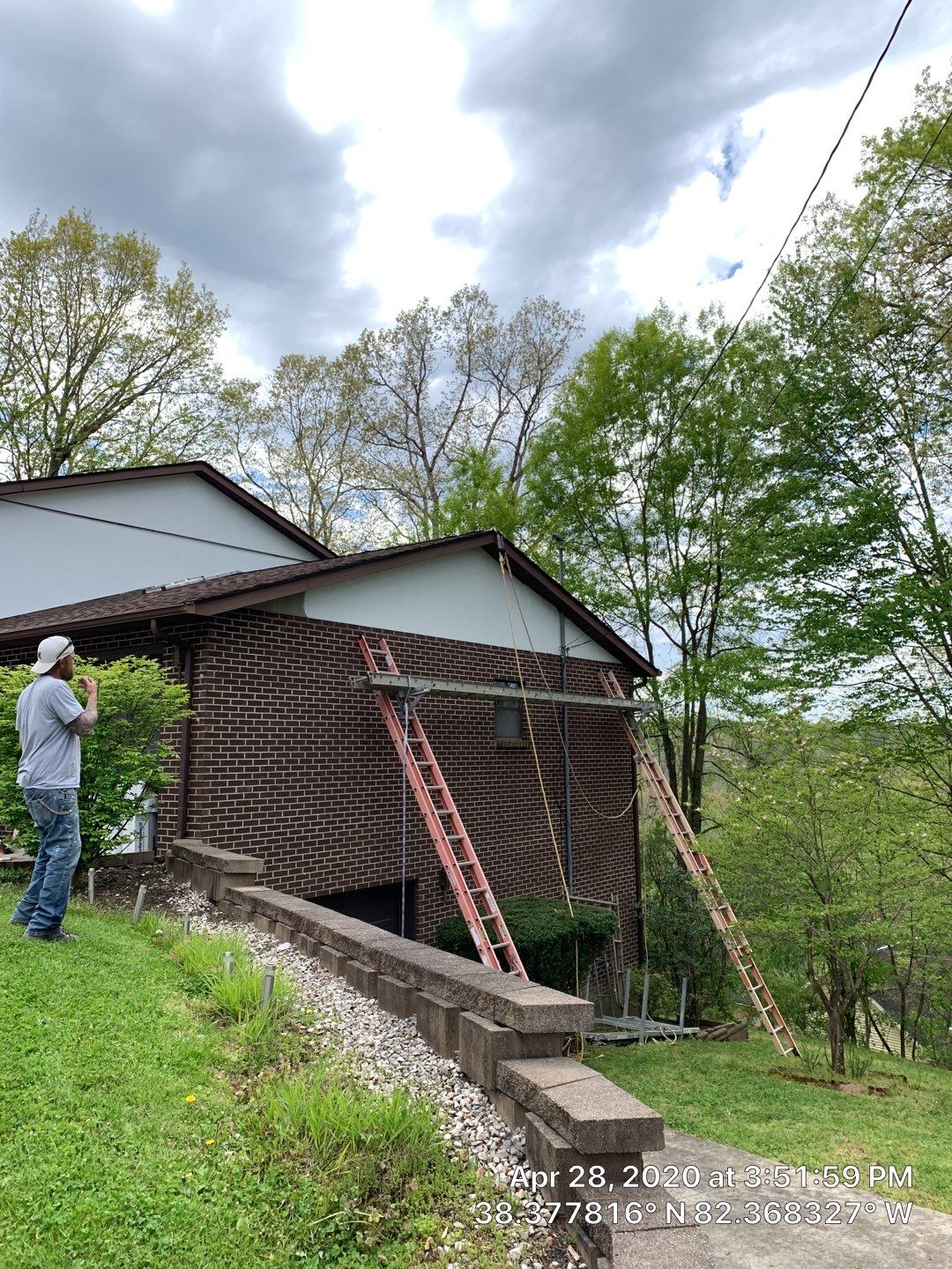 Old to New Tudor Style Fiber Cement Update  by Secure Construction Company Inc