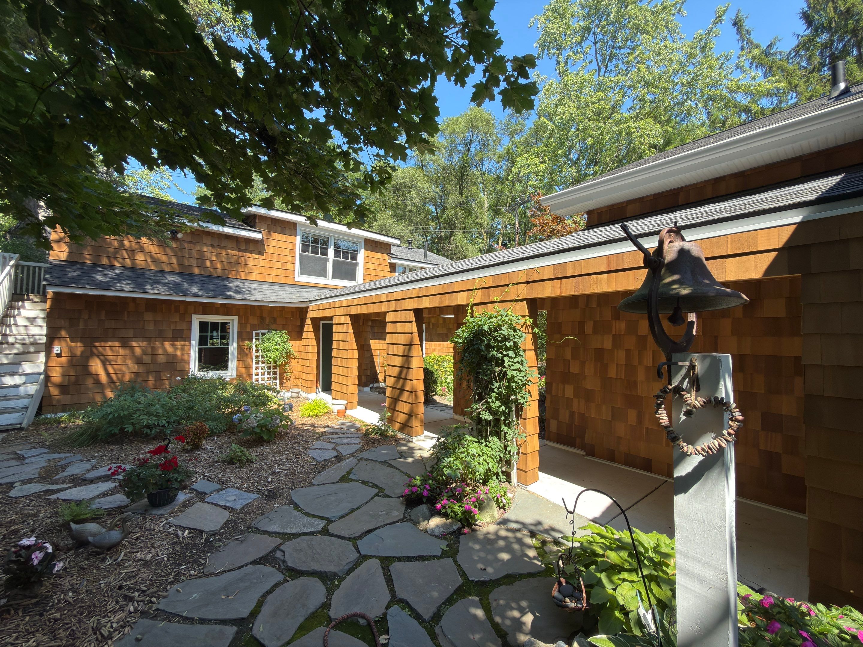 Cedar Siding Replacement  by Bloomfield Construction & Restoration
