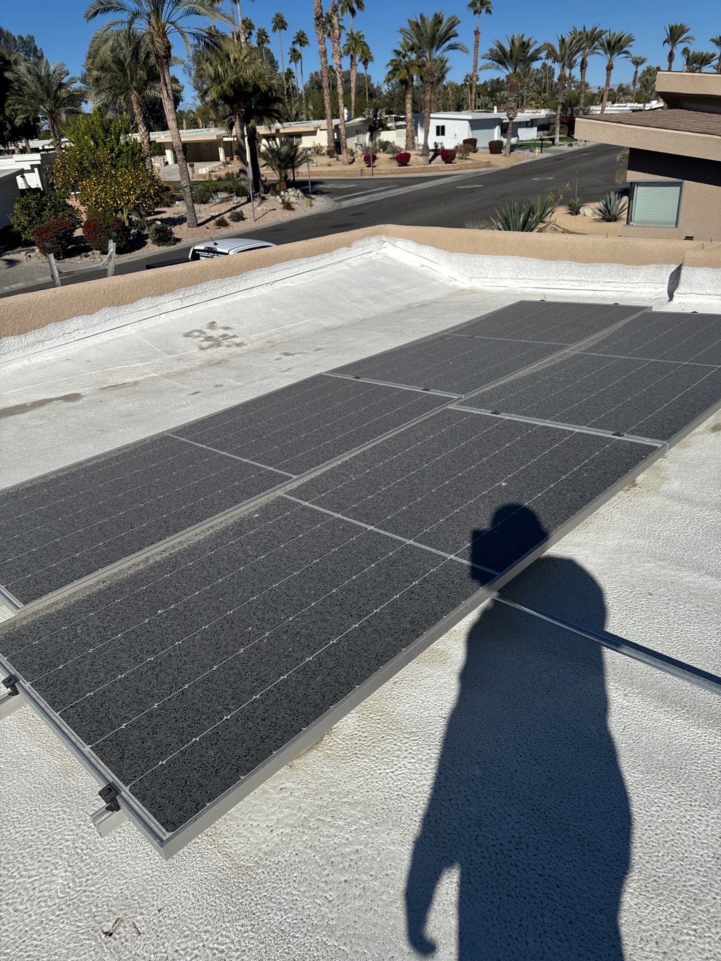 Project in Indian Wells by Desert Roof Concepts