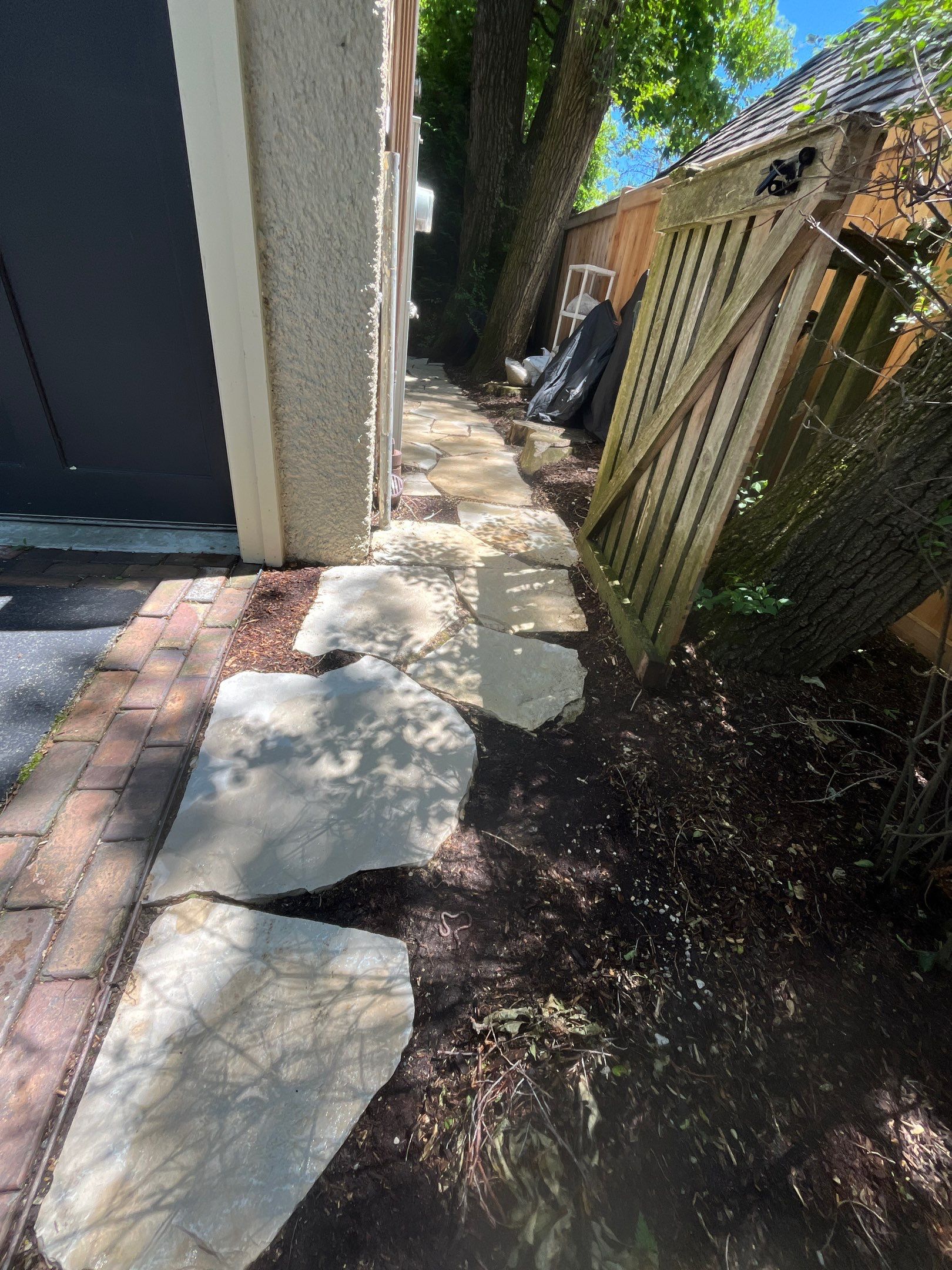 Natural Stone Surface Pressure Washing by Northern Power Washing LLC.