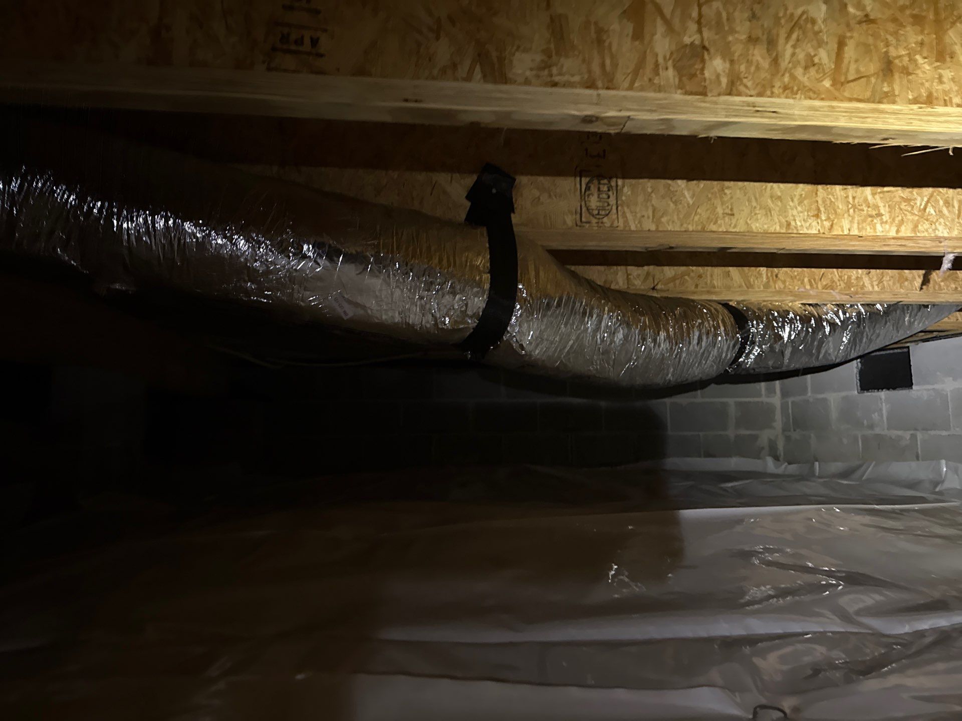 Project in Yorktown by Patriot Crawl Space Repairs