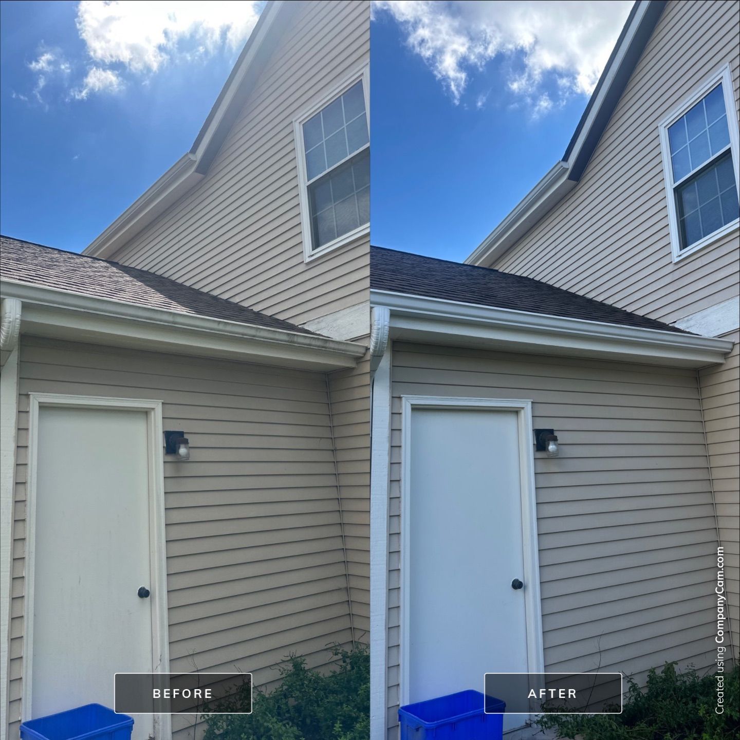 Project in Bartlett by Simmons Power & Soft Washing