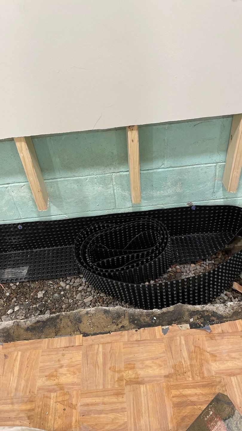 Sump Pump & Buried Discharge in St. Anthony, MN by Waterproofing Northeast