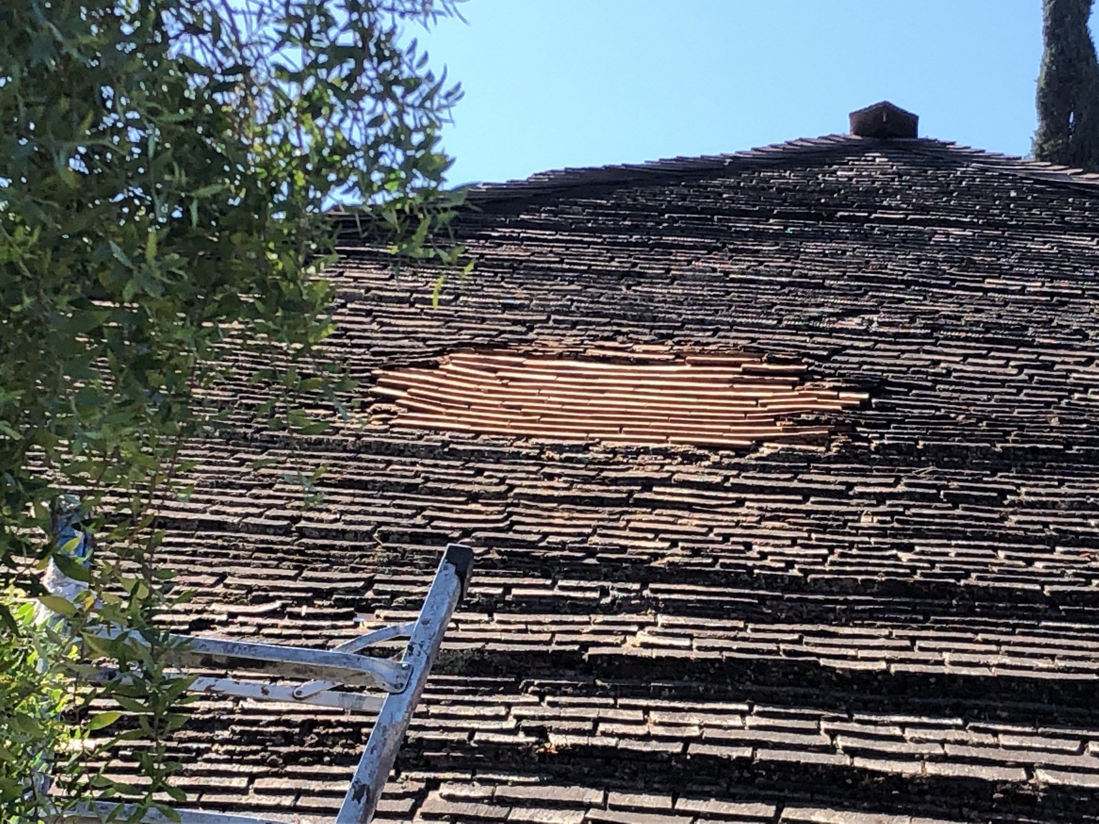 Wood Shake Roof Repair and Shingle Replacement in Los Gatos by Eastman Roofing & Waterproofing Inc.