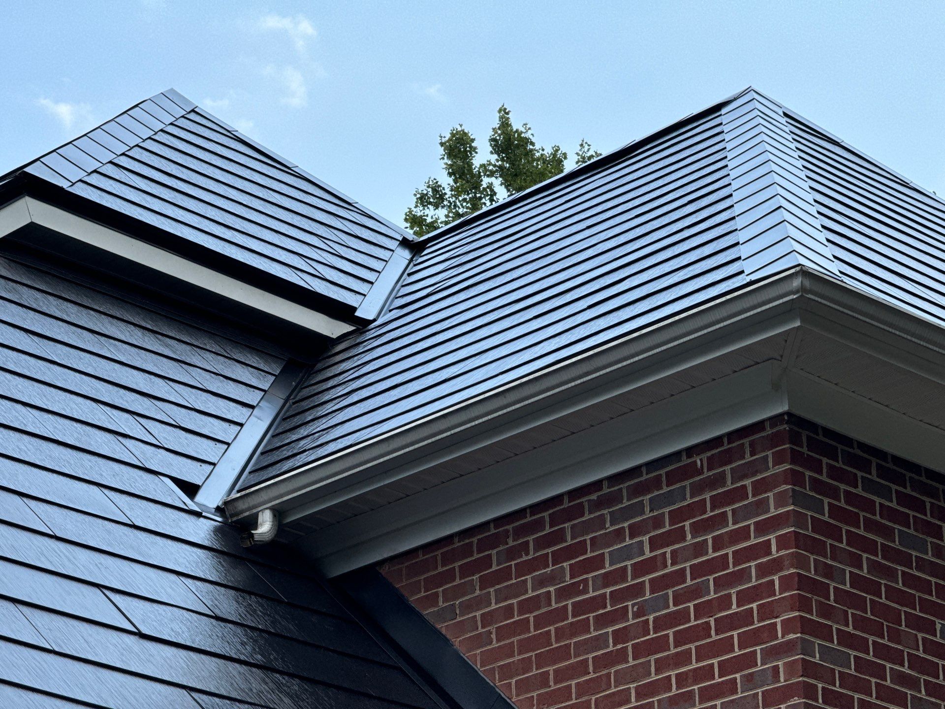 Tesla Solar Roof with Powerwall Storage by American Home Contractors