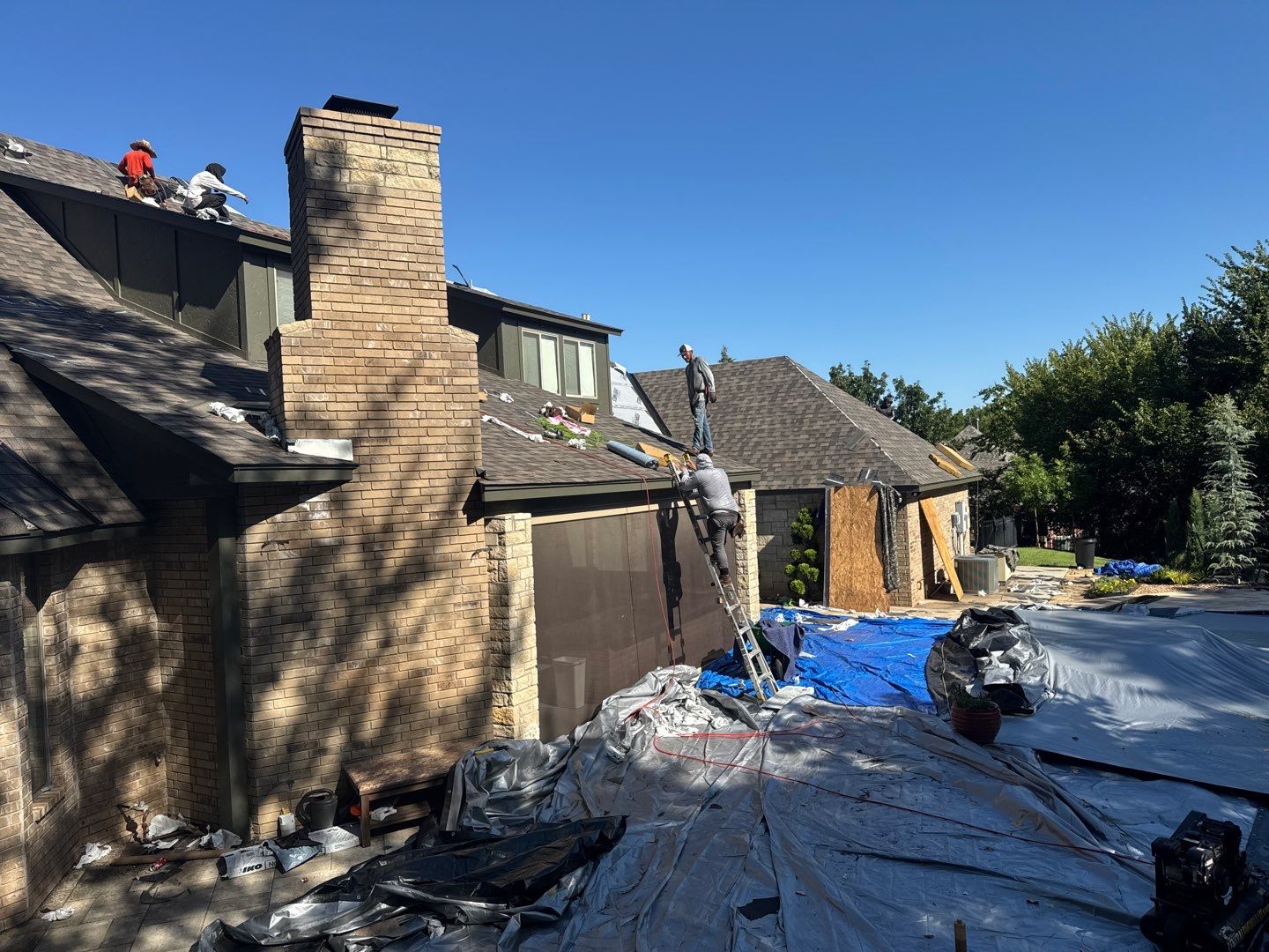 Residential Roofing Installation using IKO by Castillo Roofing